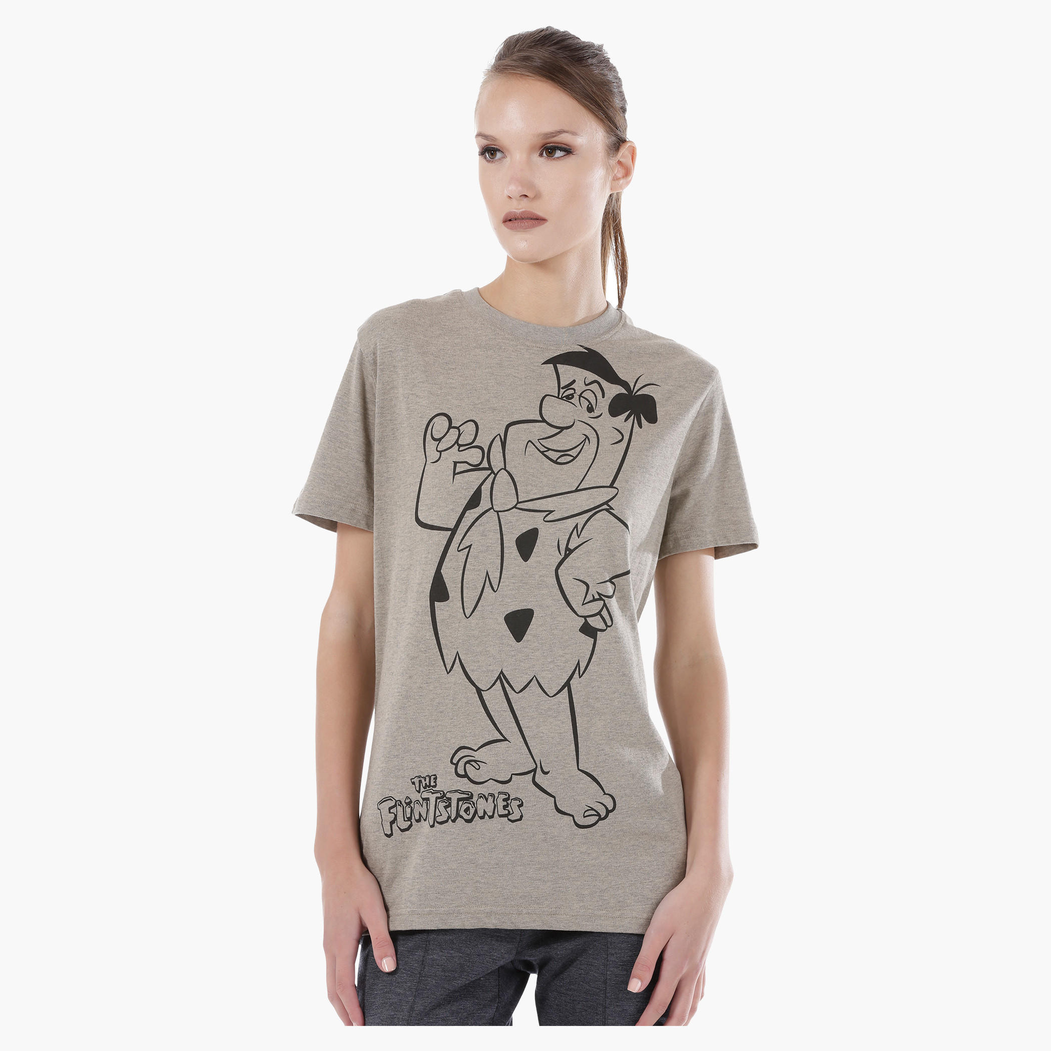 Casual T-Shirt in Regular Fit-women-clothing-tshirts-image-1