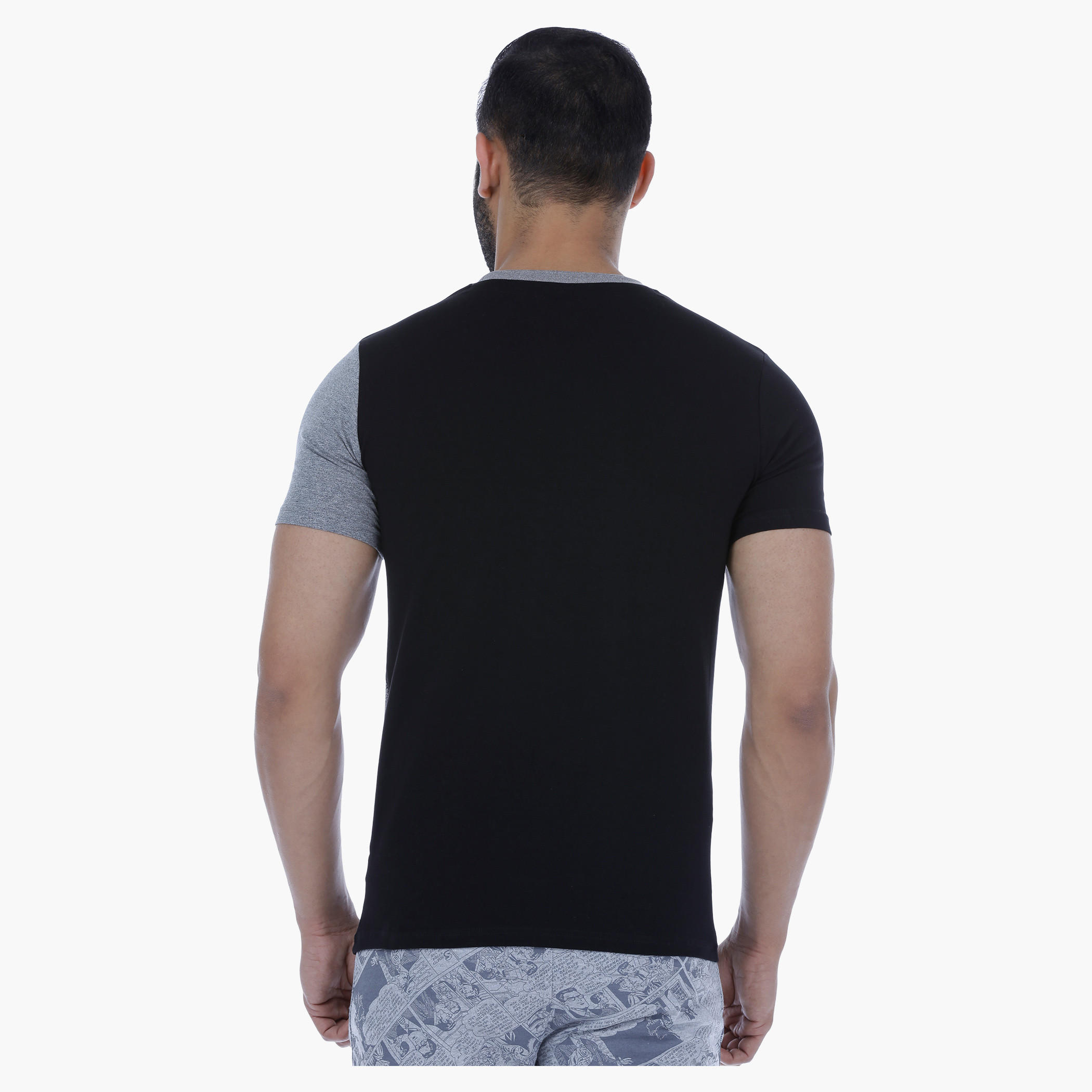 Batman Printed T-Shirt with Short Sleeves-men-clothing-tshirtsandpolos-tshirts-image-4