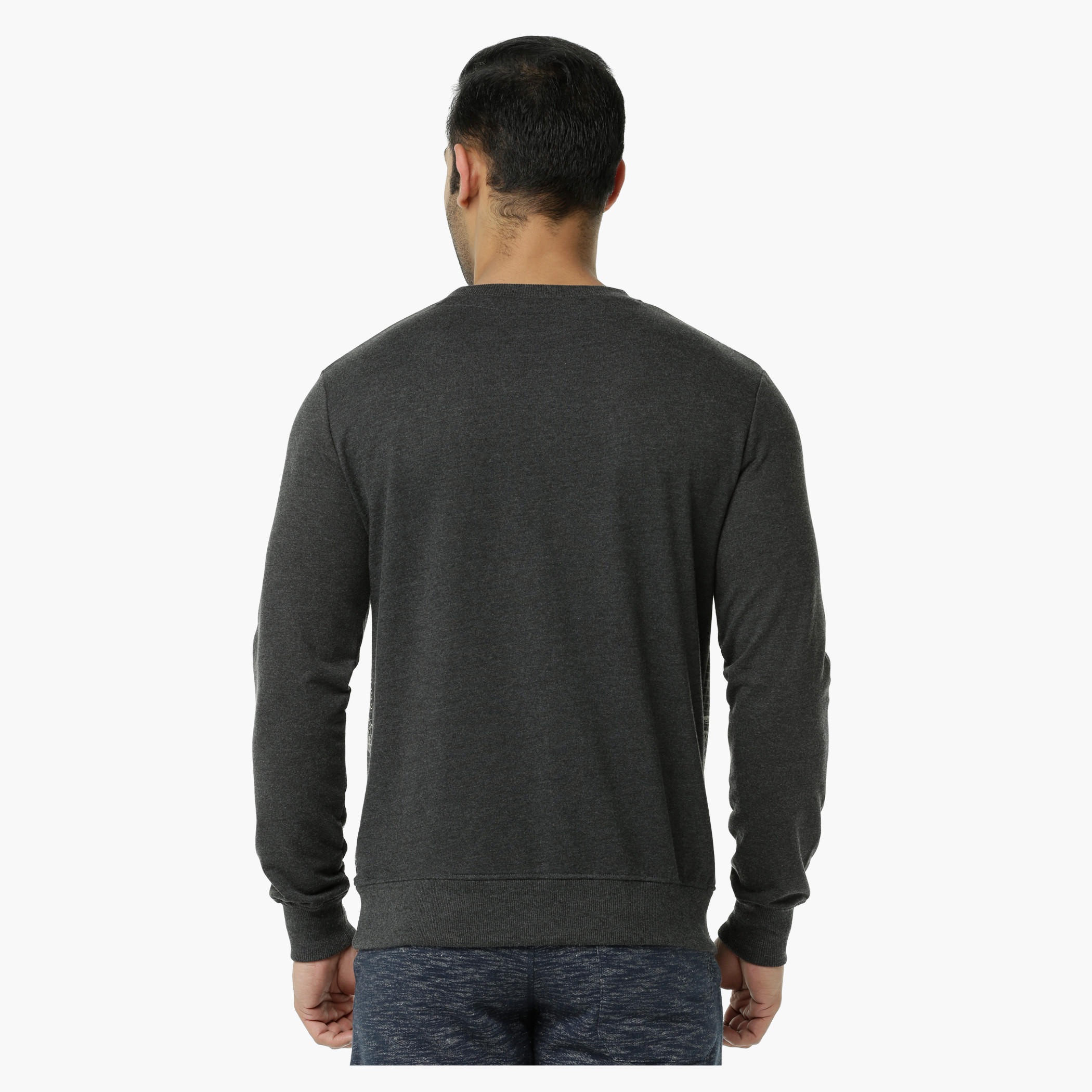 Star Wars Printed Crew Neck T-Shirt with Long Sleeves-men-winterwear-hoodiesandsweatshirts-image-2