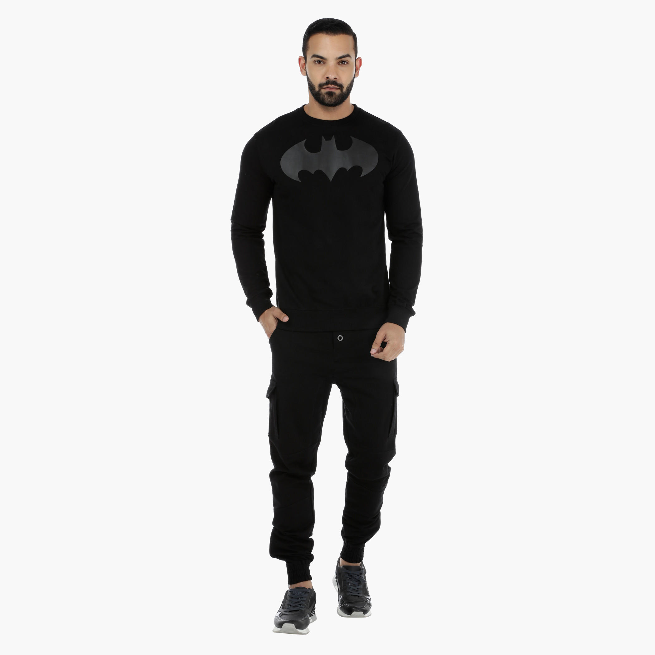 Batman Knitted Jog Pants-men-clothing-bottoms-joggers-image-1