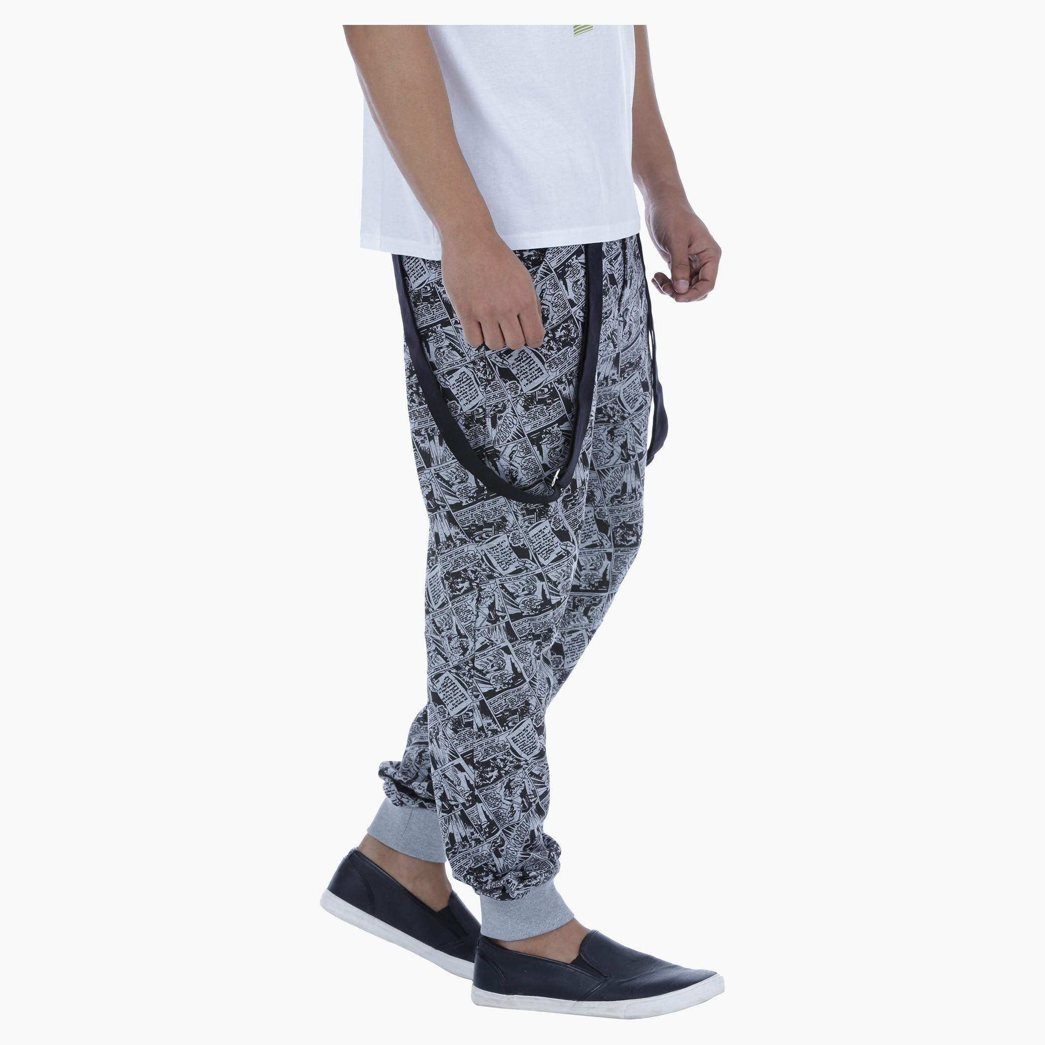 Batman Printed Jog Pants-men-clothing-bottoms-joggers-image-3