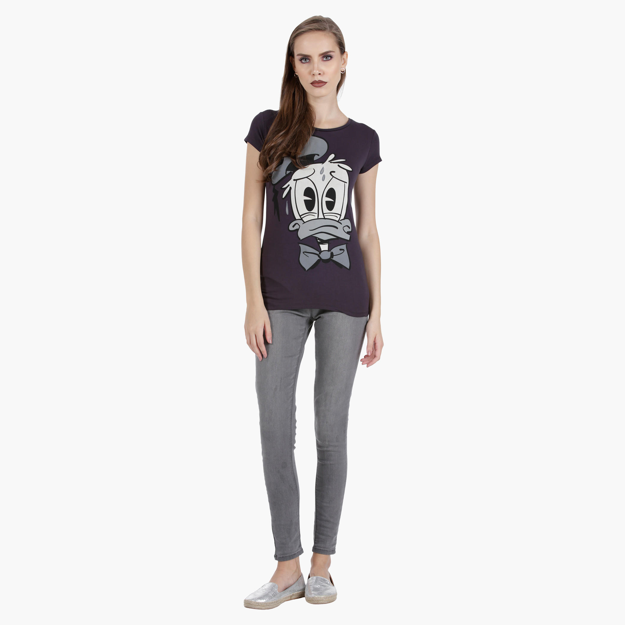Knit T-Shirt in Regular Fit-women-clothing-tshirts-image-5