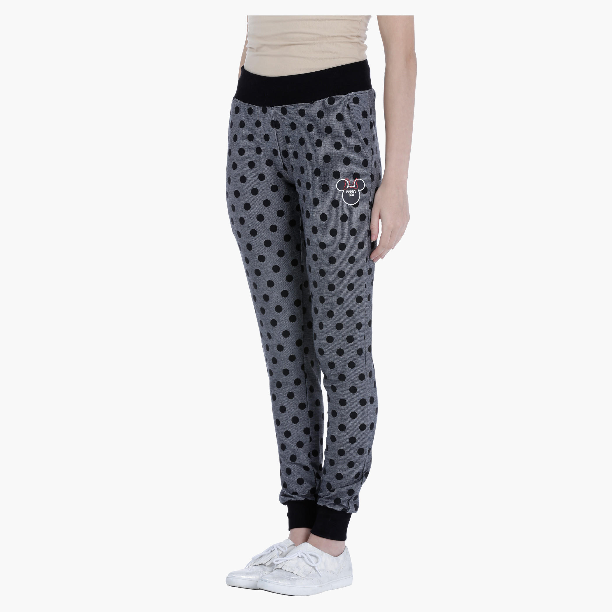 Minnie Mouse Printed Jeggings in Straight Fit-women-clothing-bottoms-leggings-image-3