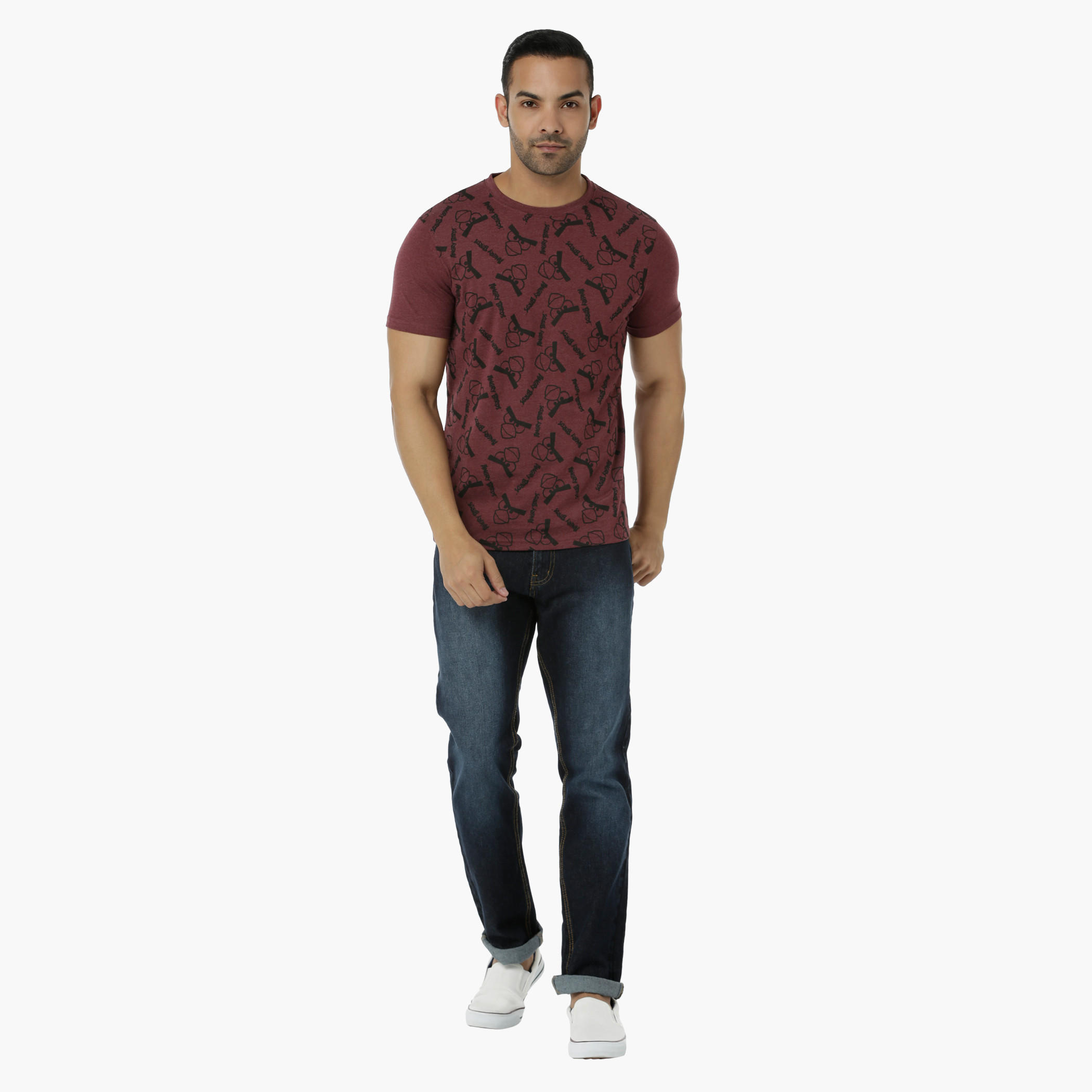 Printed T-Shirt in Regular Fit-men-clothing-tshirtsandpolos-tshirts-image-1