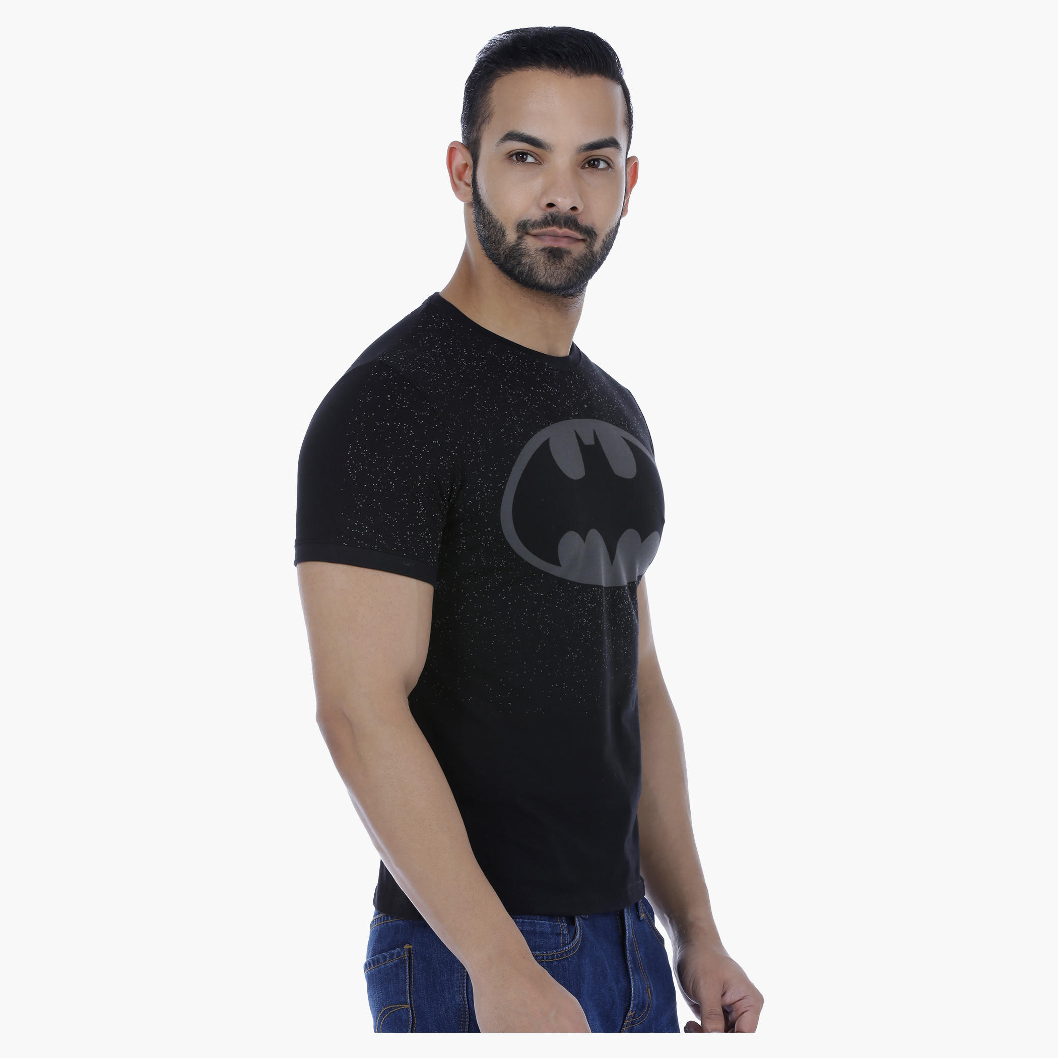 Batman Printed T-Shirt with Short Sleeves-men-clothing-tshirtsandpolos-tshirts-image-3