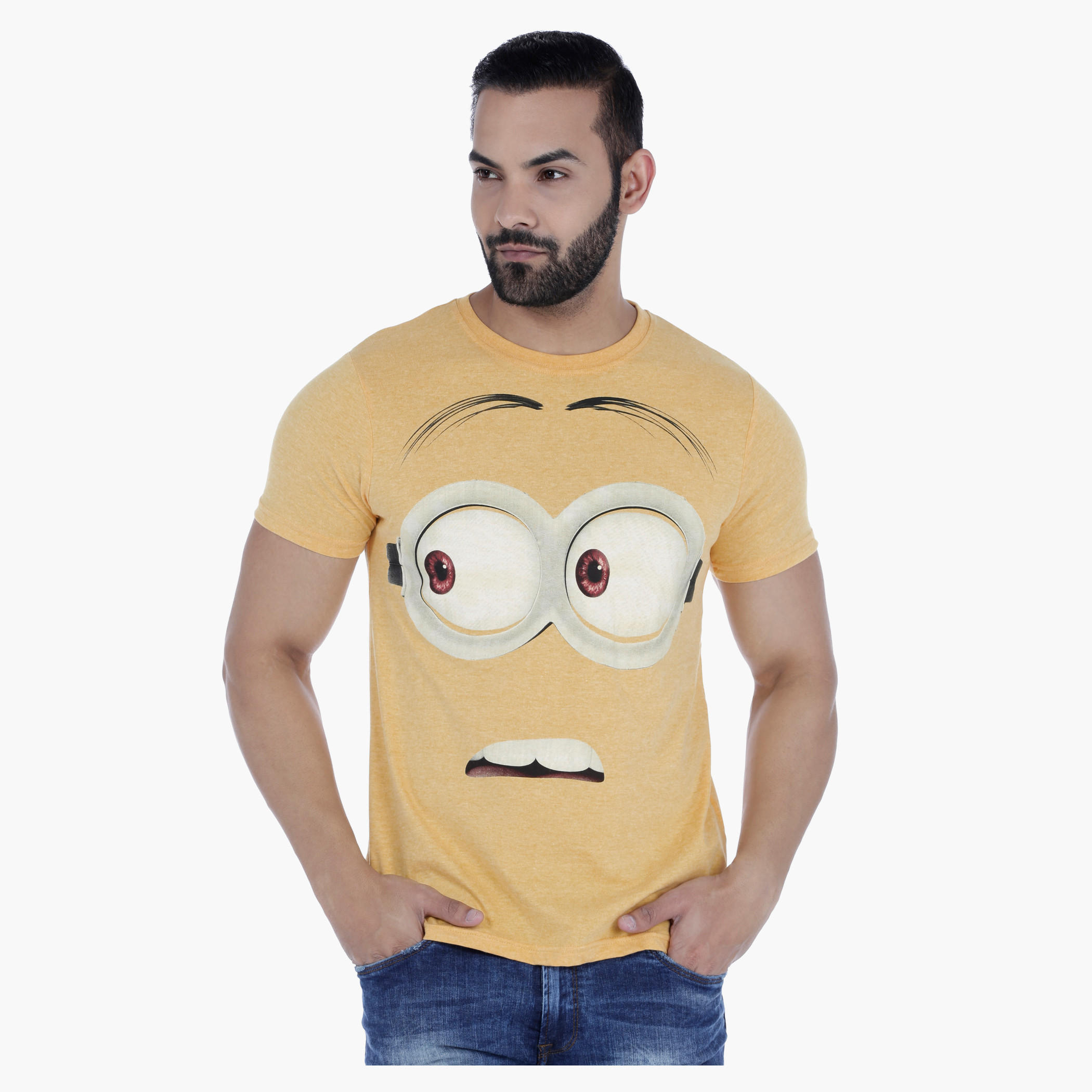 Printed T-shirt with Crew Neck-men-clothing-tshirtsandpolos-tshirts-image-1
