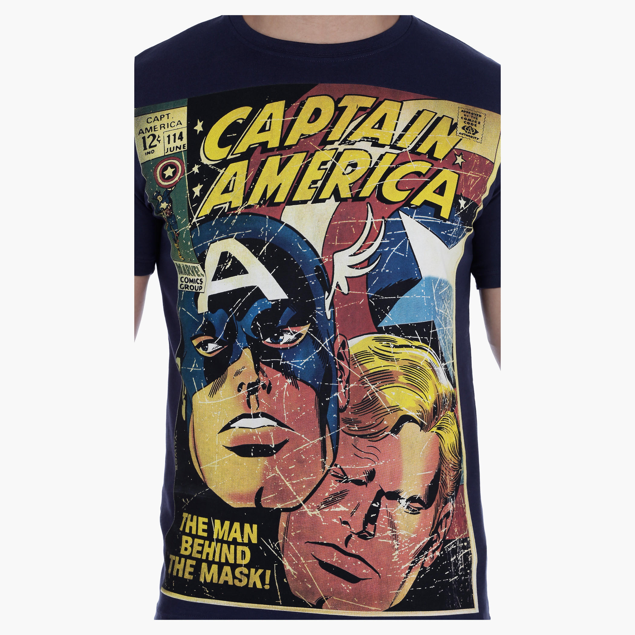 Captain America Printed Crew Neck T-Shirt-men-clothing-tshirtsandpolos-tshirts-image-4