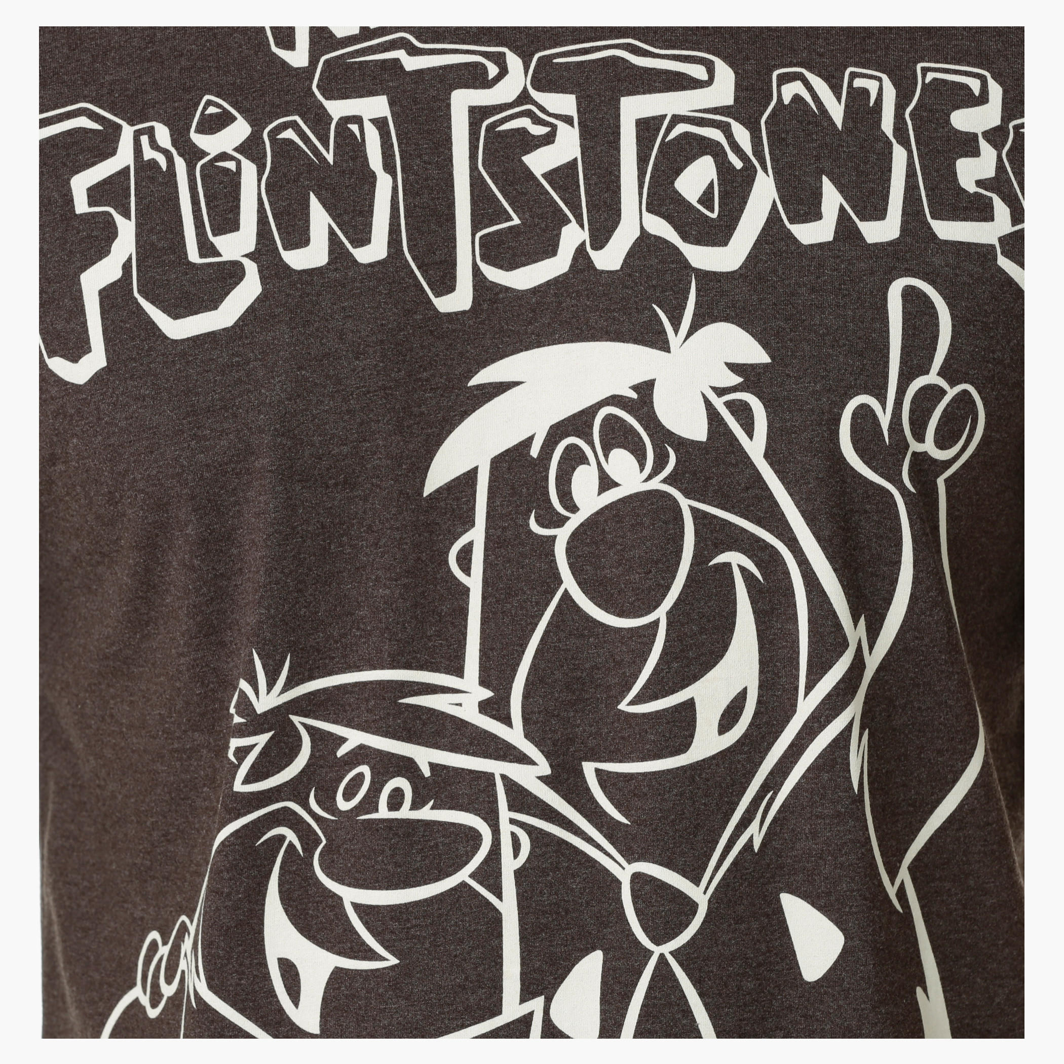 The Flintstones Printed Crew Neck T-Shirt with Short Sleeves-men-clothing-tshirtsandpolos-tshirts-image-4