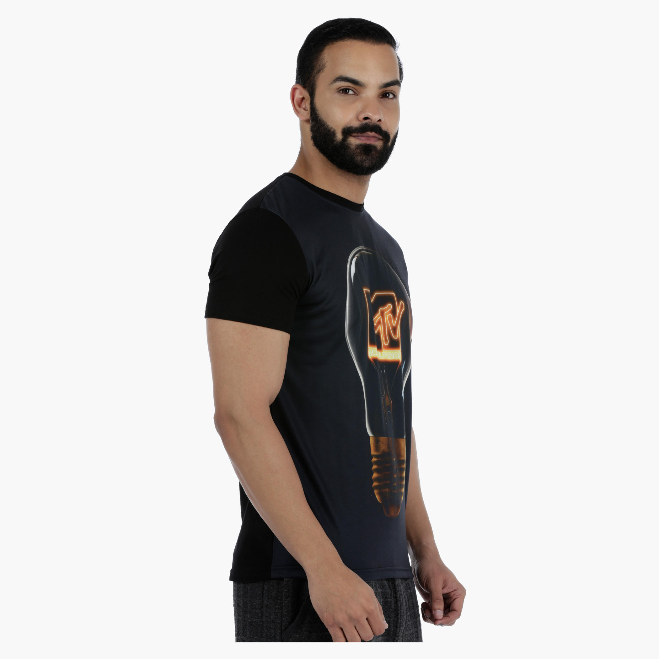 MTV Printed T-Shirt with Short Sleeves-men-clothing-tshirtsandpolos-tshirts-image-3