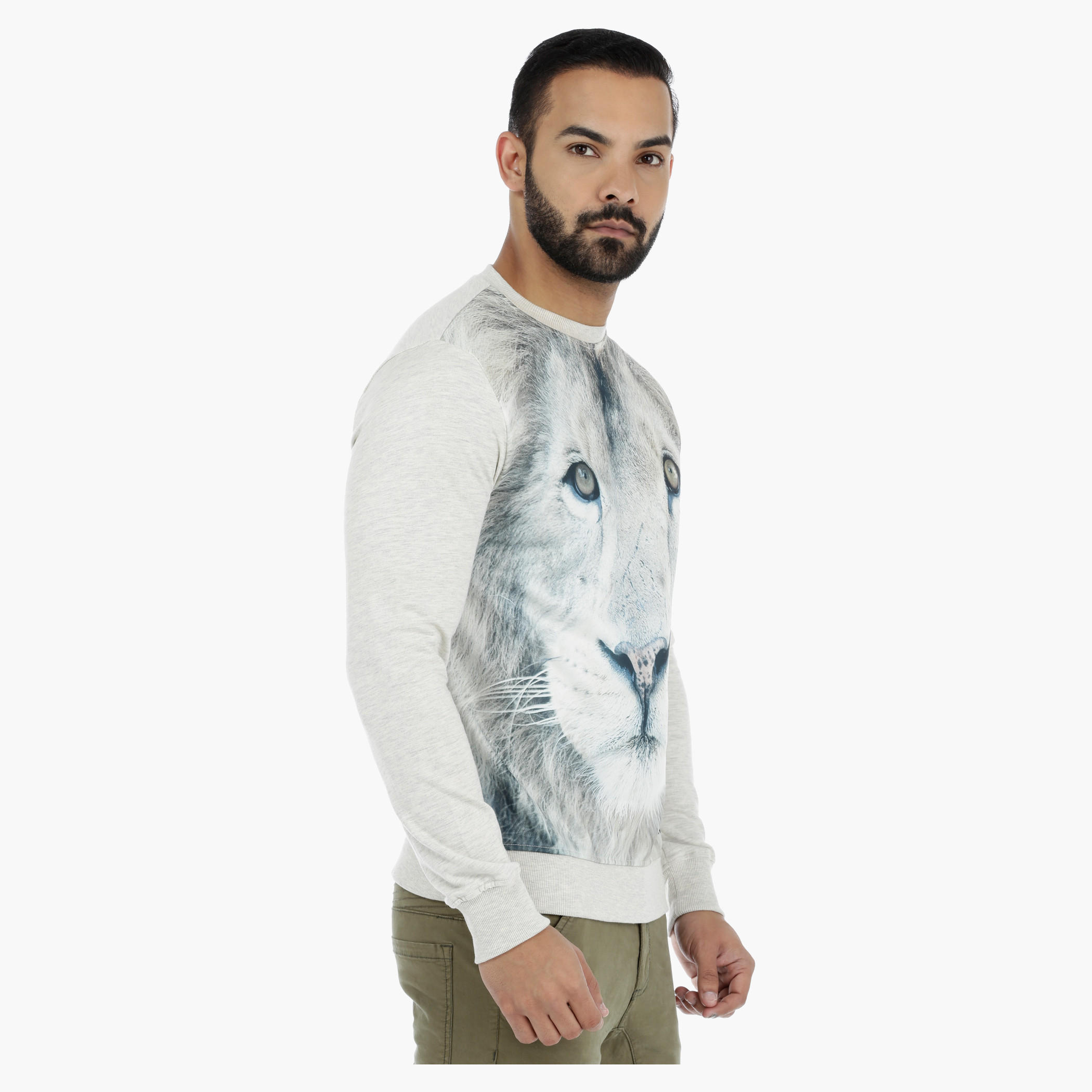 Animal Planet Printed Long Sleeves Sweatshirt-men-winterwear-hoodiesandsweatshirts-image-3
