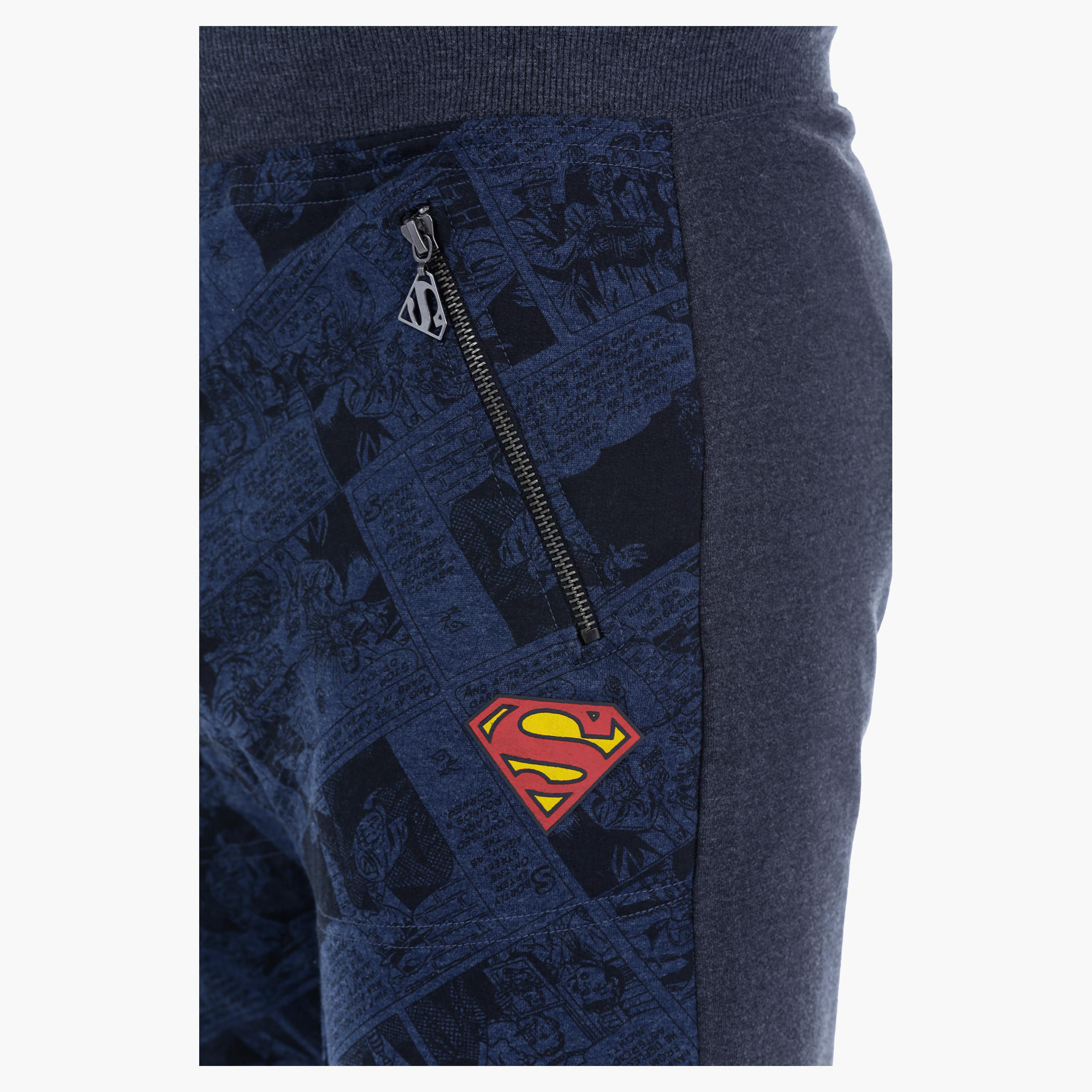 Superman Printed Jog Pants-men-clothing-bottoms-joggers-image-2