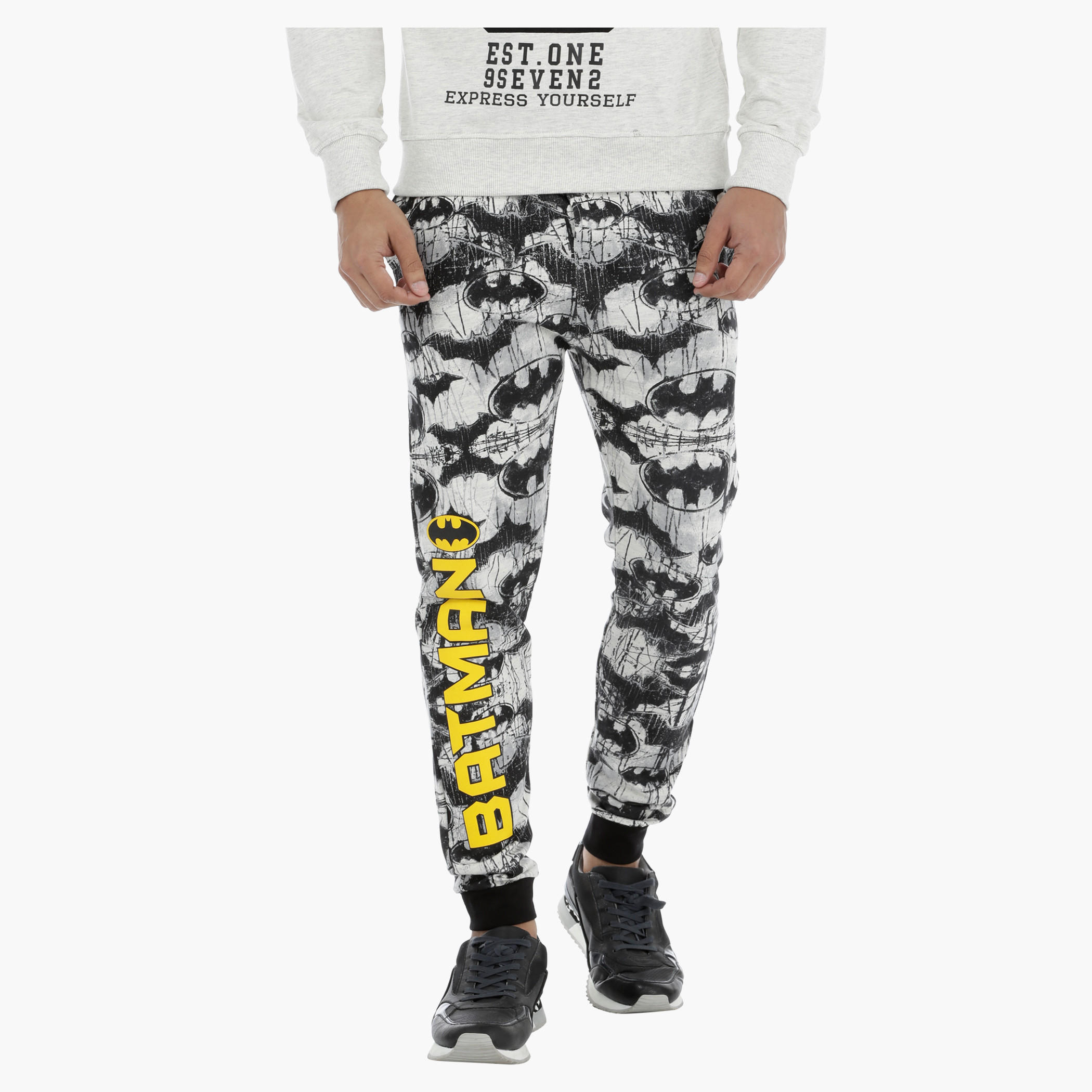 Batman Knitted Jog Pants-men-clothing-bottoms-joggers-image-1