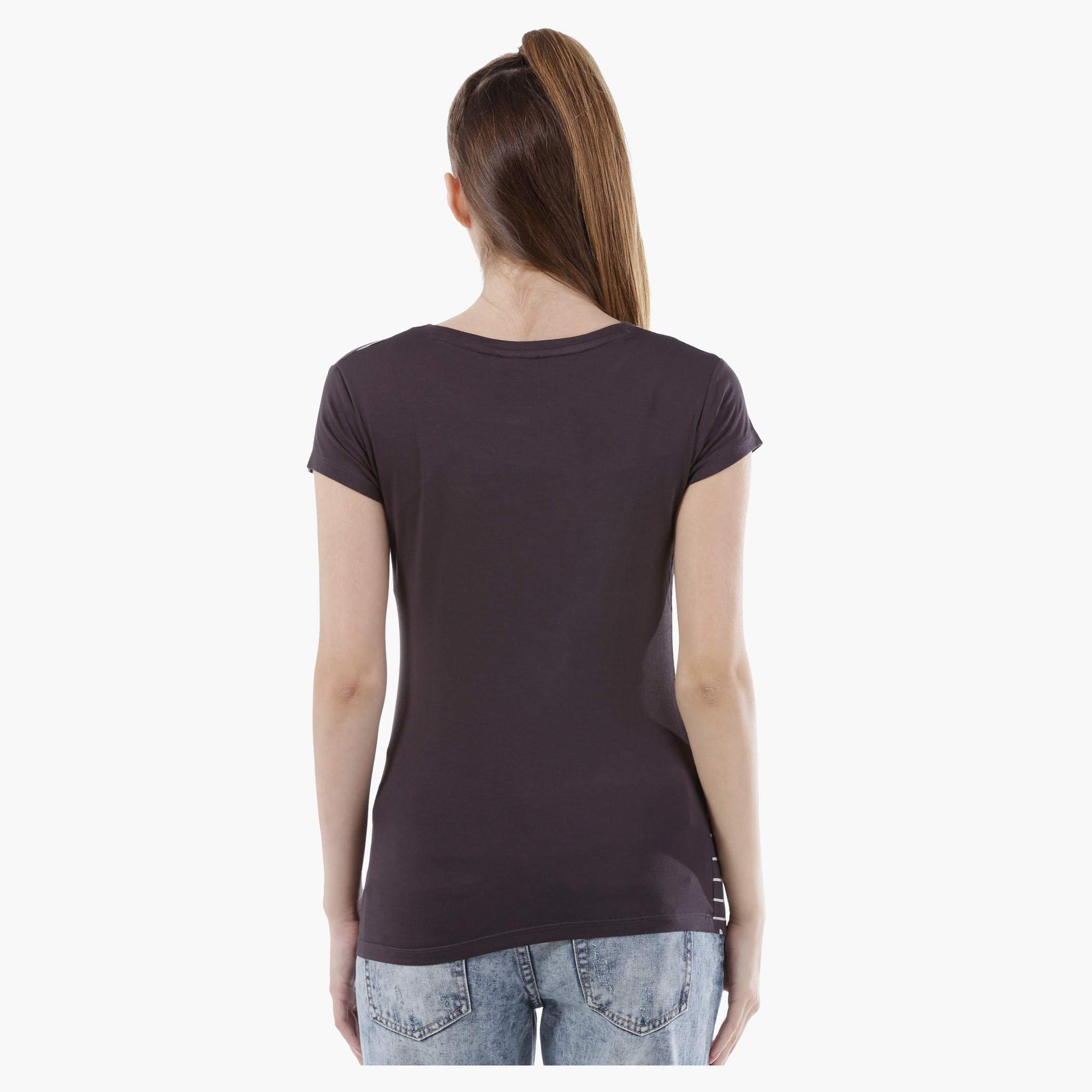 Knit T-Shirt in Regular Fit-women-clothing-tshirts-image-2