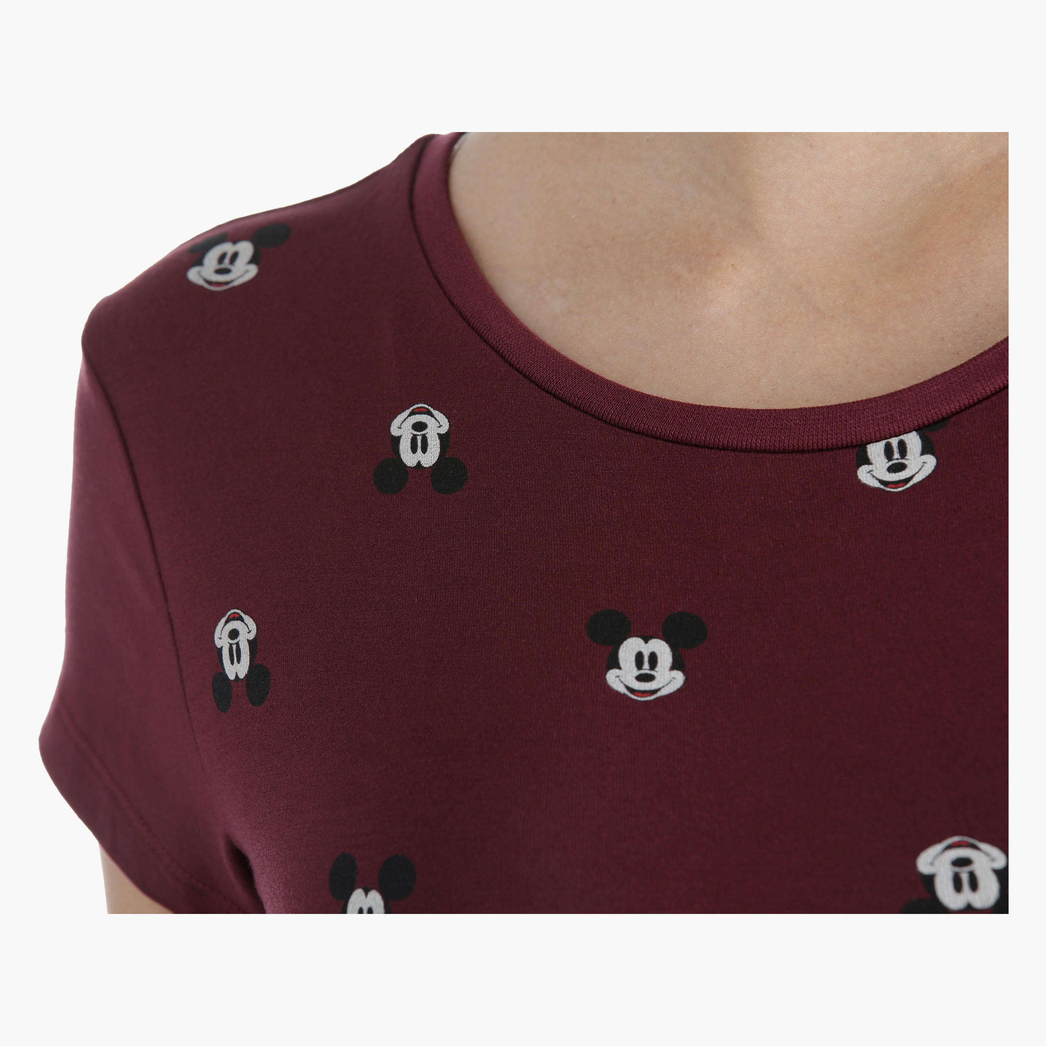 Knit T-Shirt in Regular Fit-women-clothing-tshirts-image-4