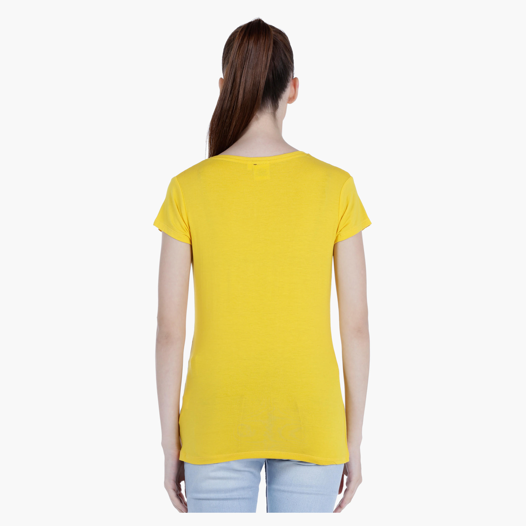Knit T-Shirt in Regular Fit-women-clothing-tshirts-image-2