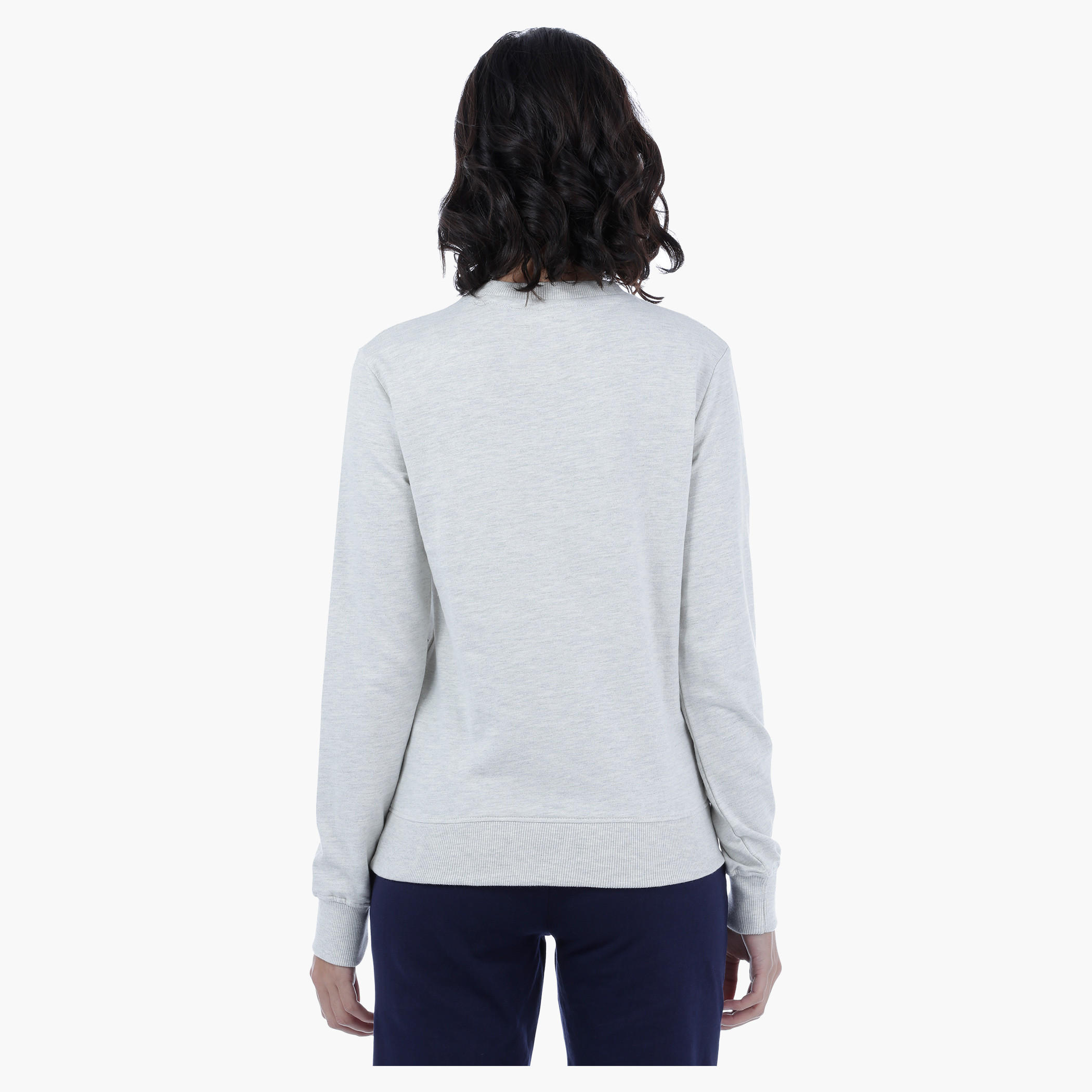 Minni Mouse Printed Sweatshirt with Long Sleeves-women-winterwear-hoodiesandsweatshirts-sweatshirts-image-4