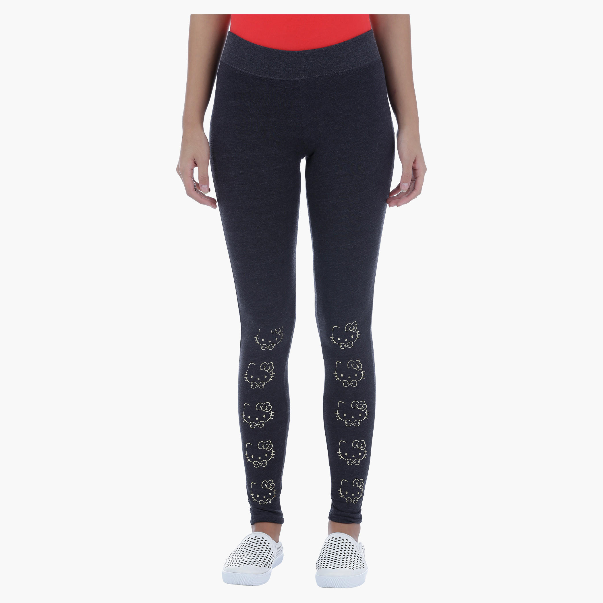 Hello Kitty Printed Leggings-women-clothing-bottoms-leggings-image-5