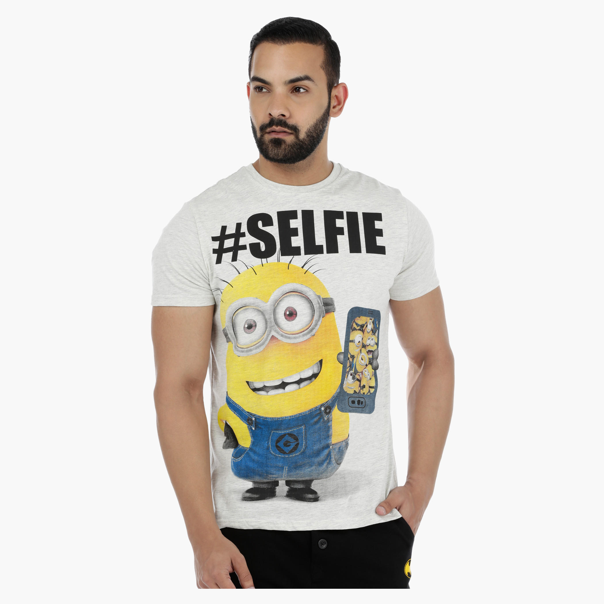 Minions Printed Short Sleeves T-Shirt-men-clothing-tshirtsandpolos-tshirts-image-1