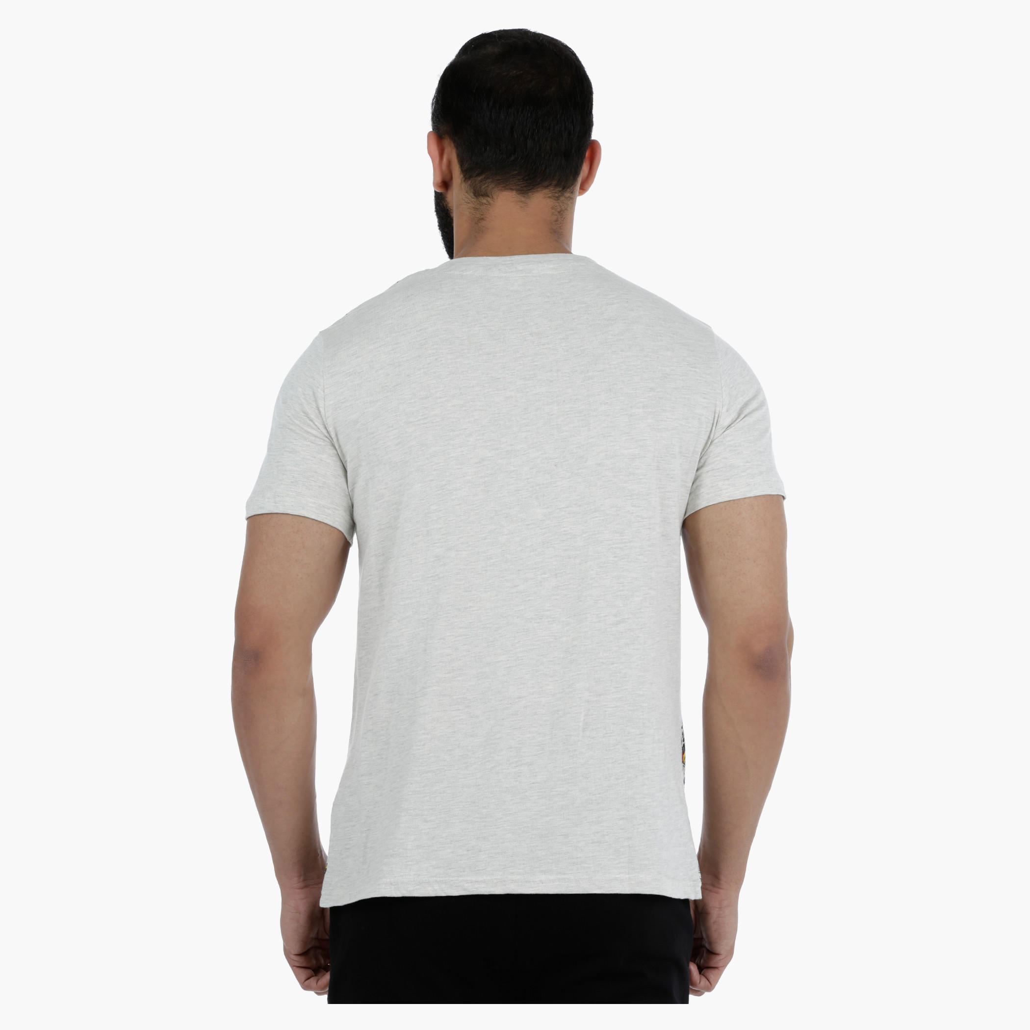 Mickey Mouse Printed T-Shirt with Short Sleeves-men-clothing-tshirtsandpolos-tshirts-image-2