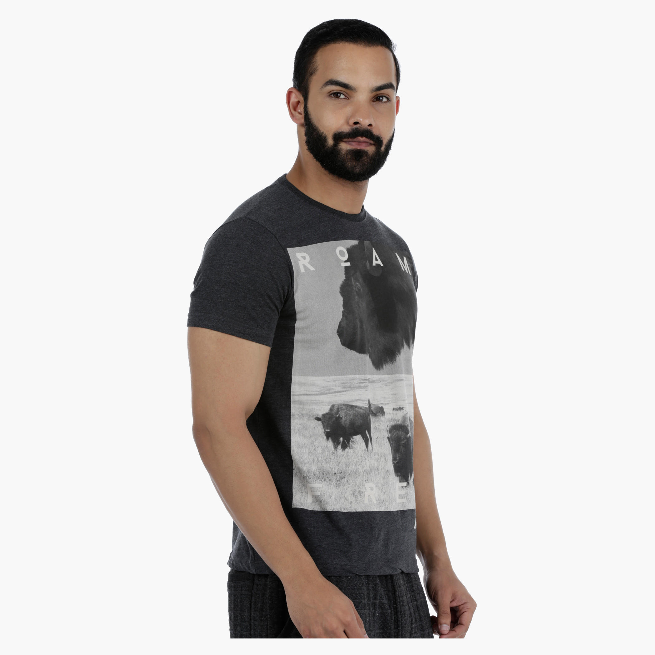 Animal Planet Printed T-Shirt with Short Sleeves-men-clothing-tshirtsandpolos-tshirts-image-3