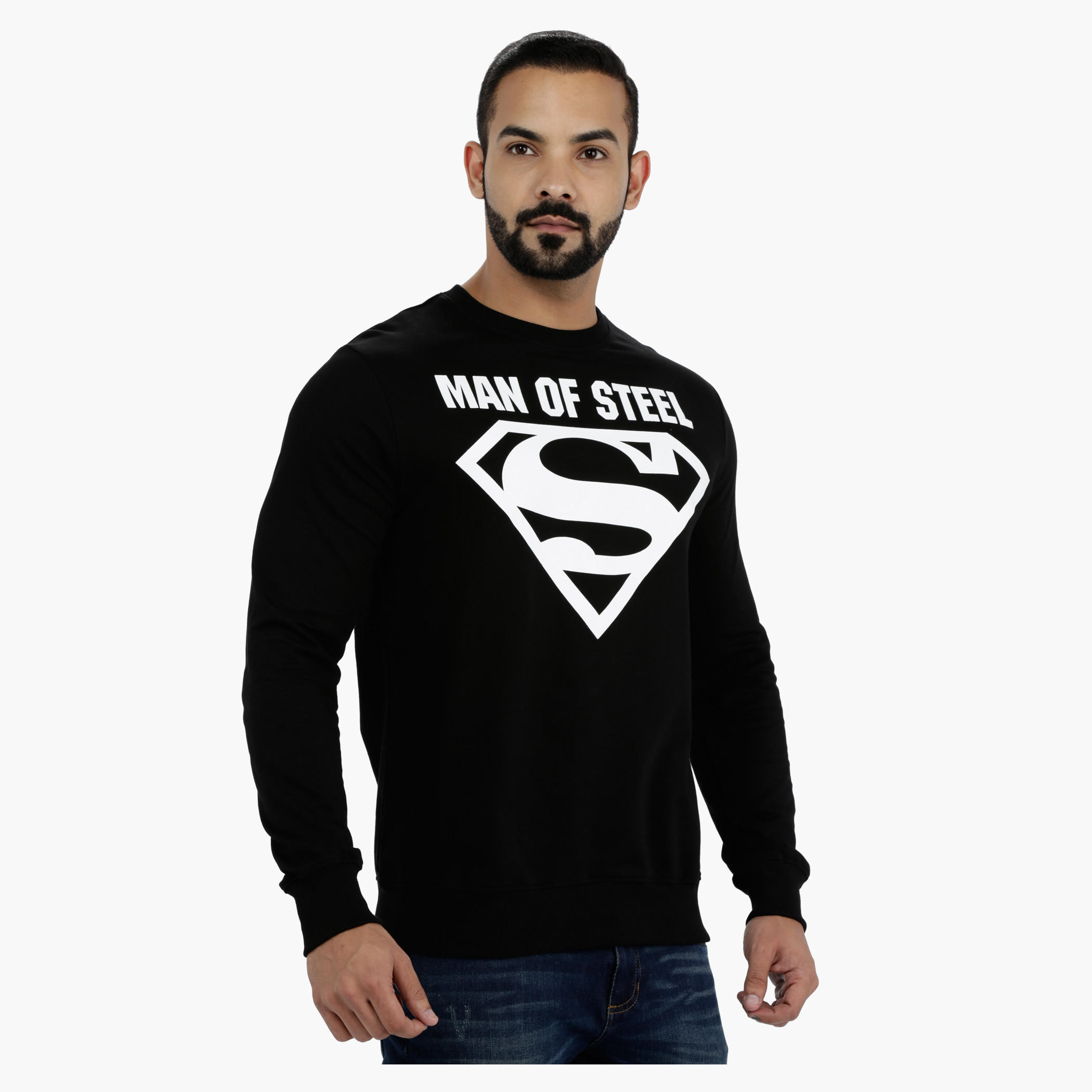 Printed Round Neck Long Sleeves Sweatshirt-men-winterwear-hoodiesandsweatshirts-image-3