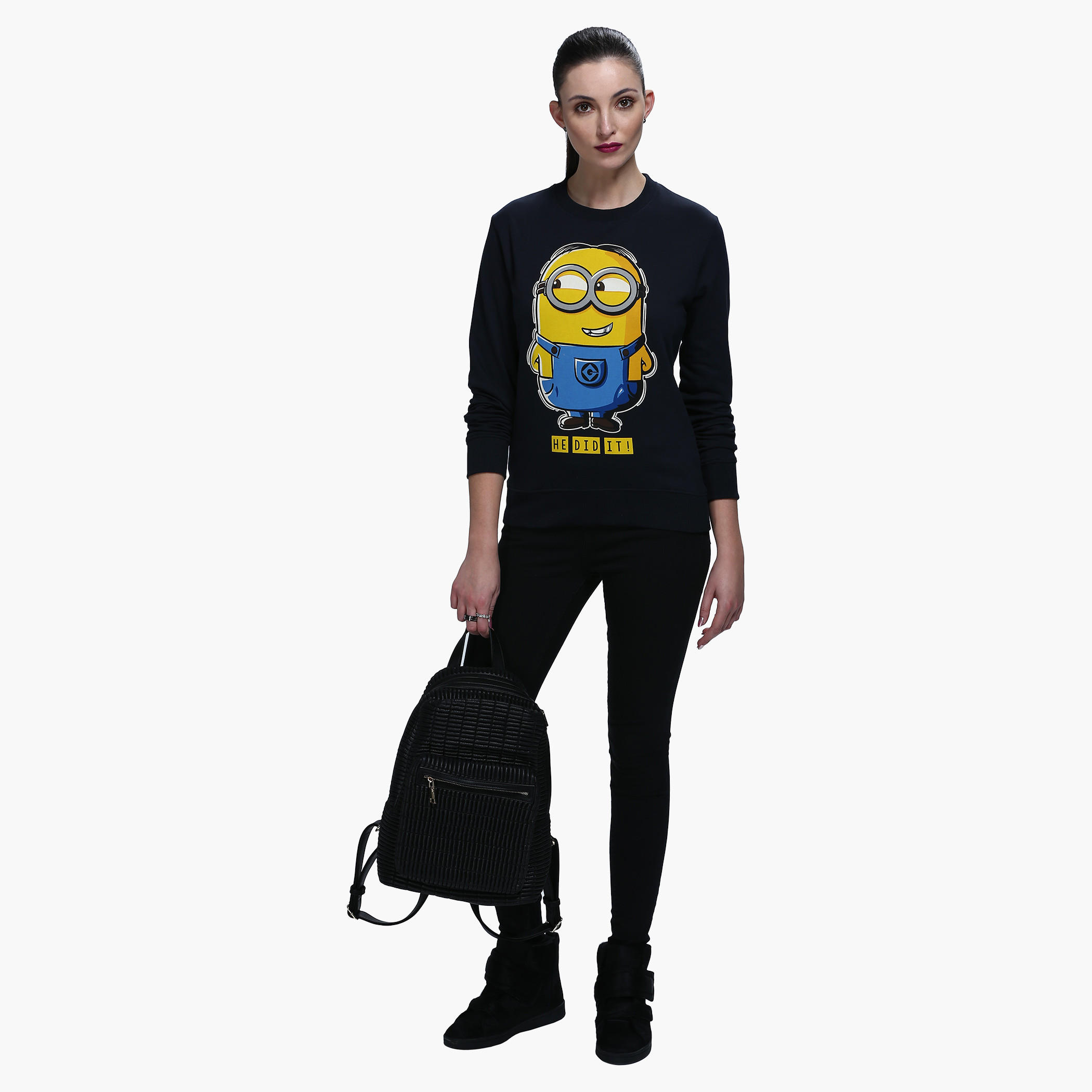 Printed Round Neck Long Sleeves Sweatshirt-women-winterwear-hoodiesandsweatshirts-sweatshirts-image-5