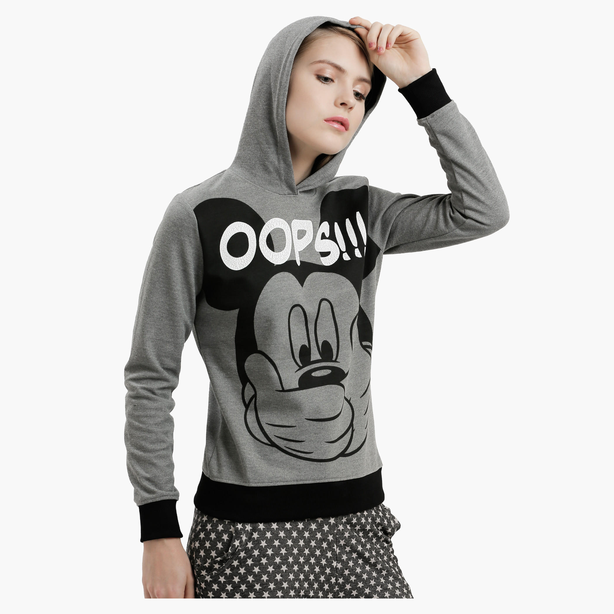 Mickey Mouse Printed Sweatshirt with Long Sleeves-women-winterwear-hoodiesandsweatshirts-sweatshirts-image-3