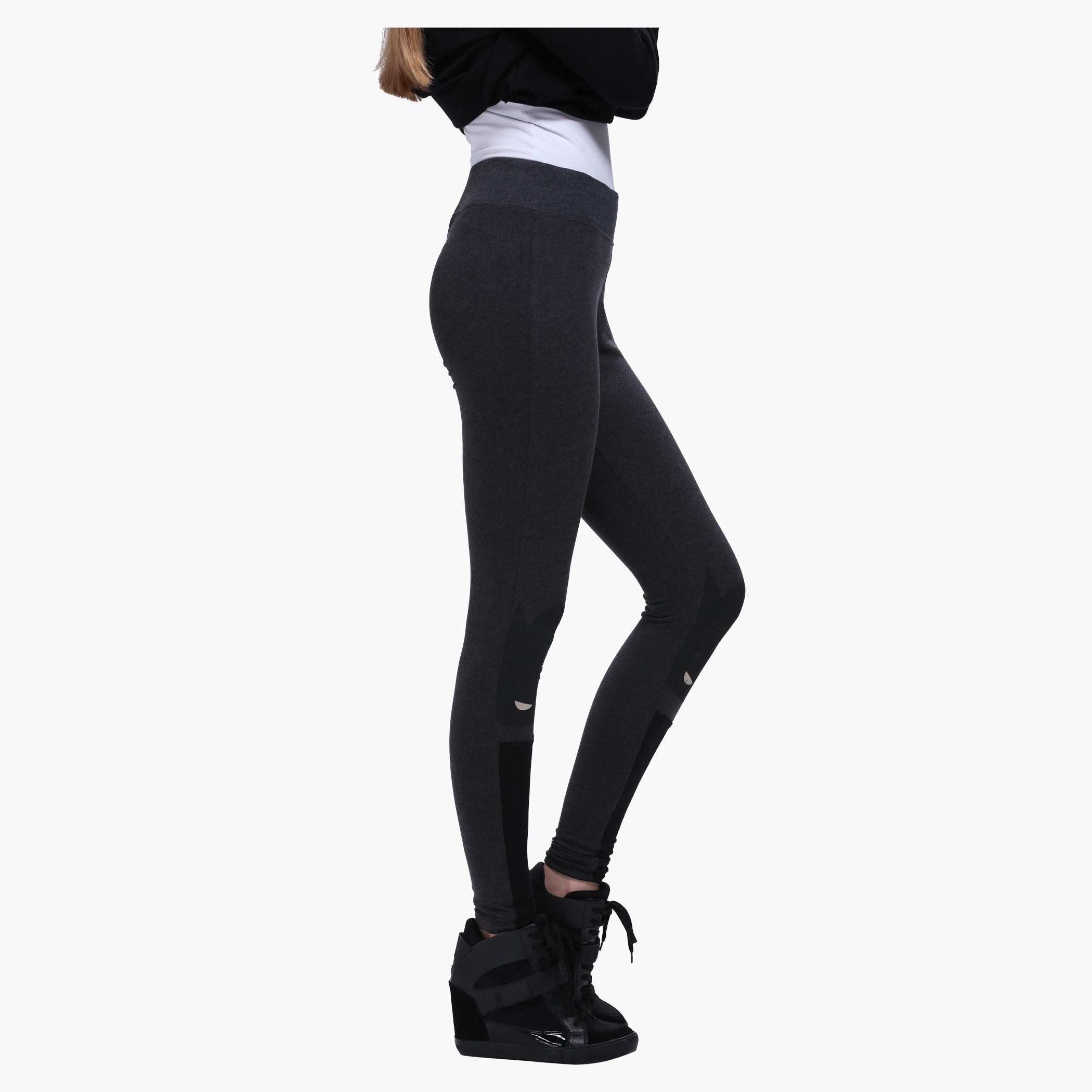 Batman Printed Pants with Elastic Waistband-women-clothing-bottoms-trousers-image-3