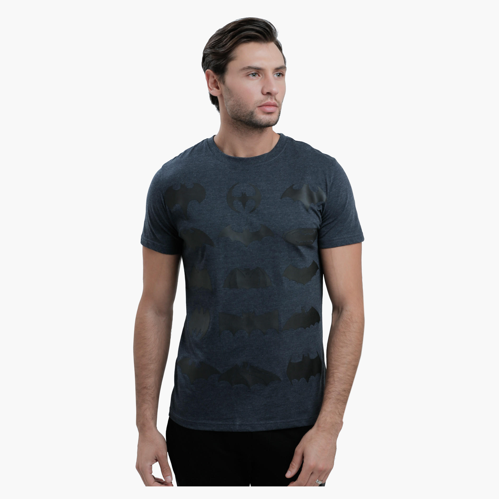 Crew Neck T-Shirt with Short Sleeves-men-clothing-tshirtsandpolos-tshirts-image-1