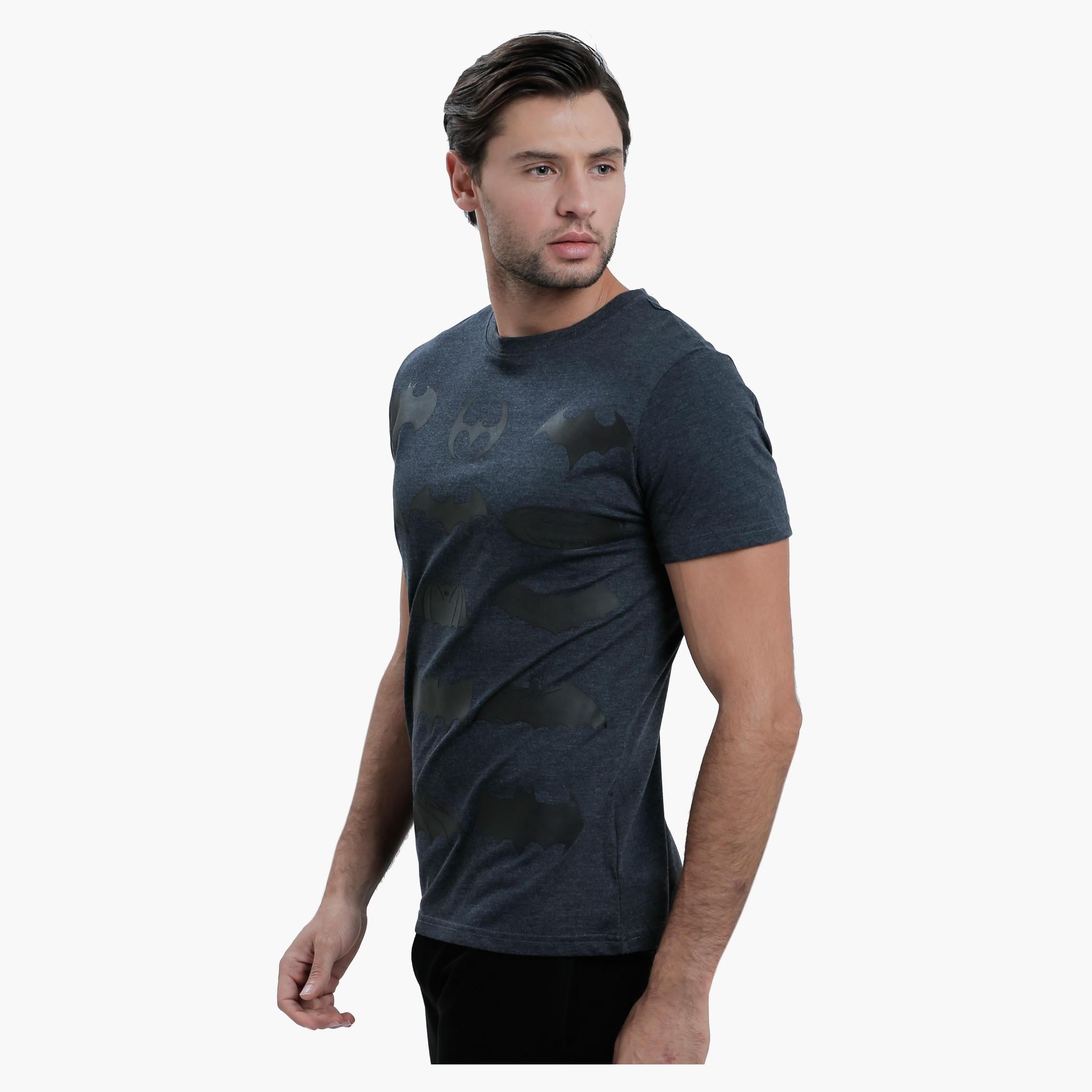Crew Neck T-Shirt with Short Sleeves-men-clothing-tshirtsandpolos-tshirts-image-3