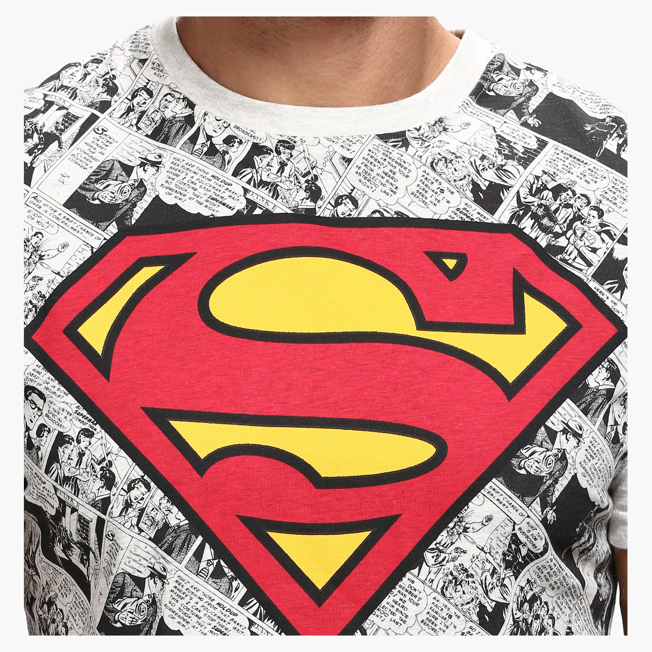 Printed Crew Neck T-Shirt with Short Sleeves-men-clothing-tshirtsandpolos-tshirts-image-4