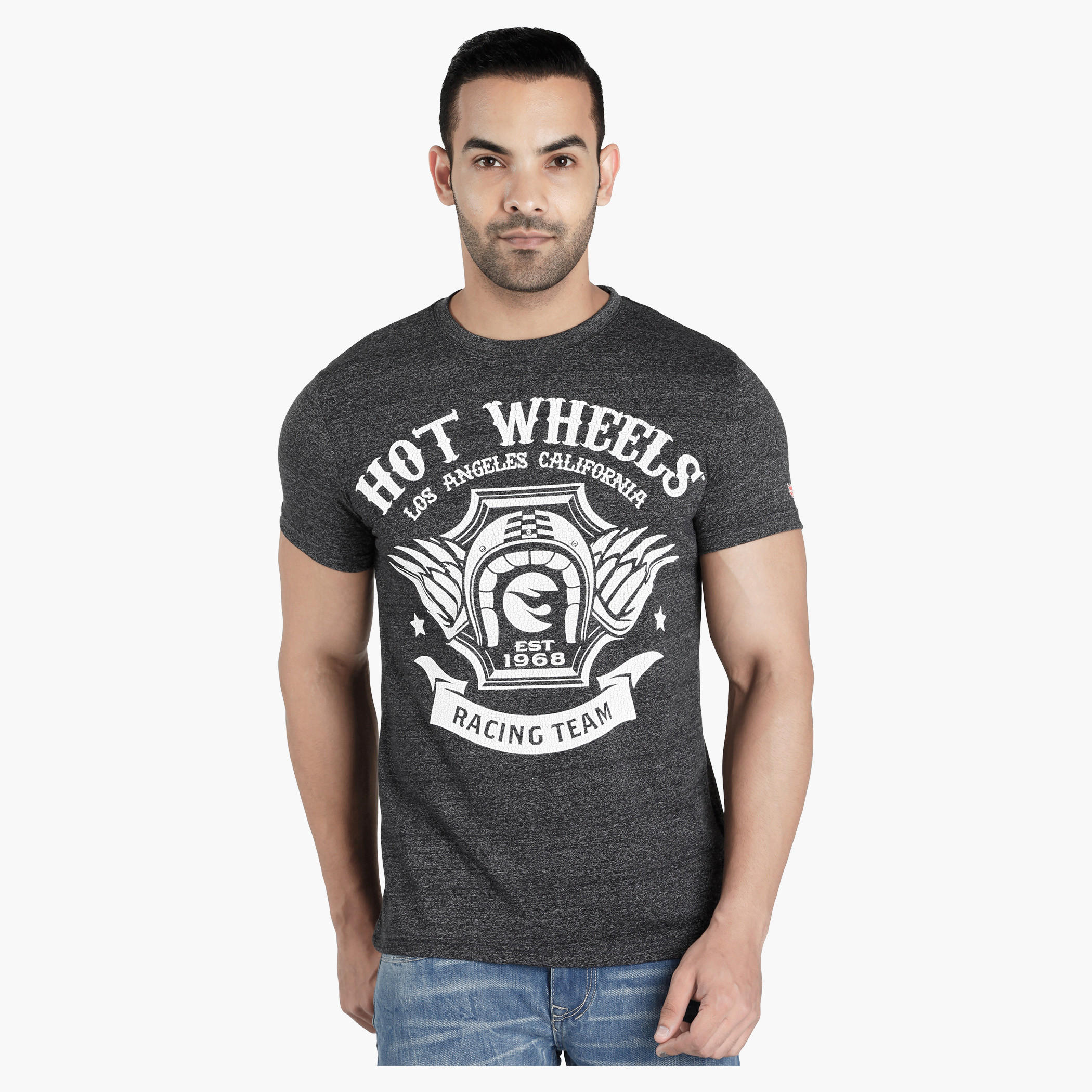 Hot Wheels Printed T-Shirt with Short Sleeves-men-clothing-tshirtsandpolos-tshirts-image-1