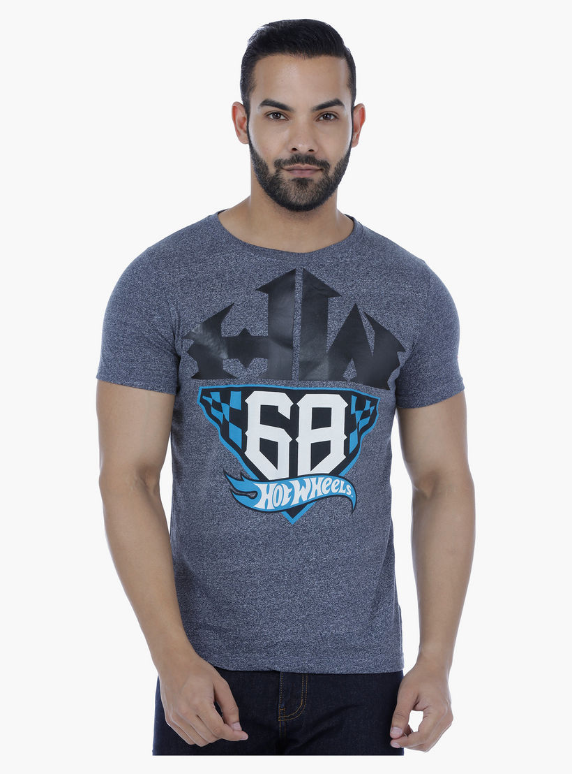 Hot Wheels Printed T-Shirt with Short Sleeves-men-clothing-tshirtsandpolos-tshirts-image-5