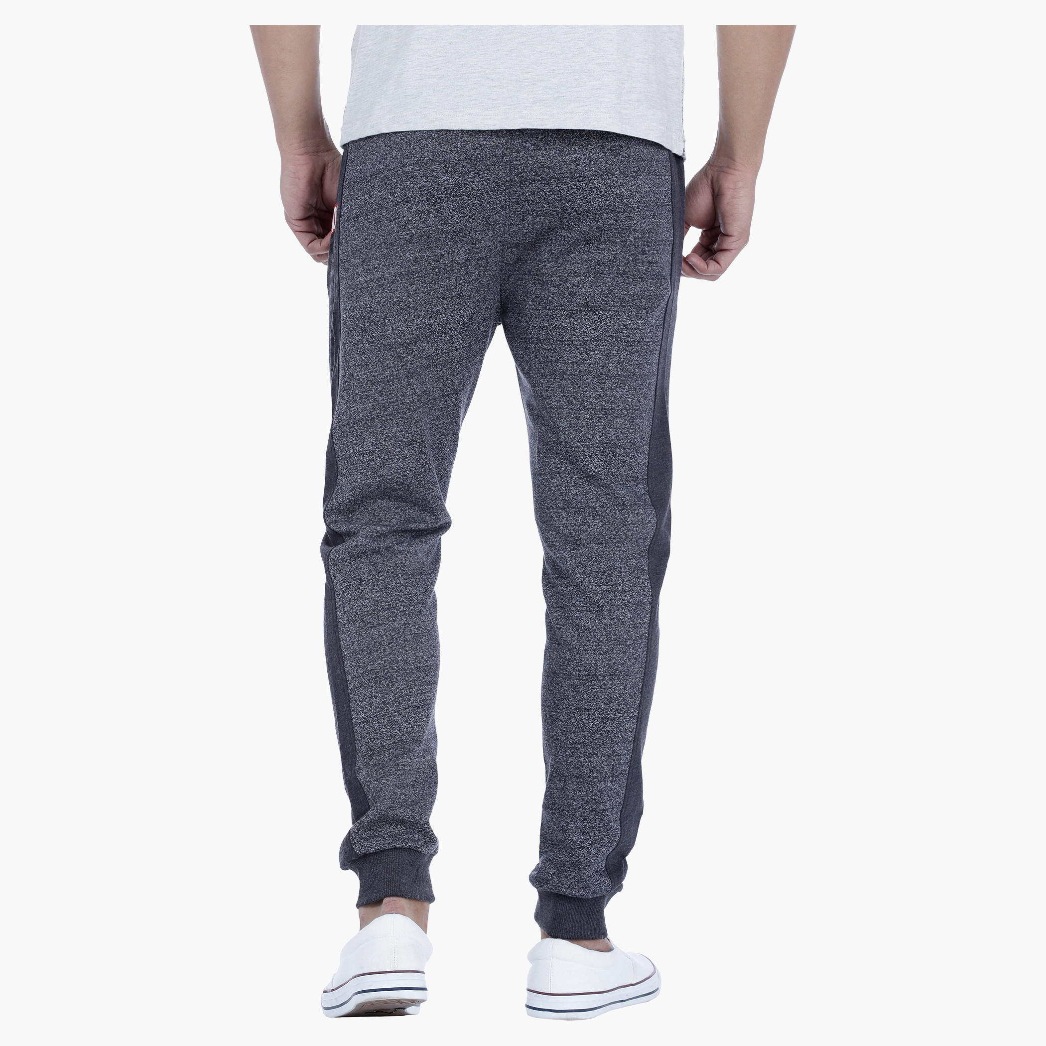 Jog Pants with Elasticised Waistband-men-clothing-bottoms-joggers-image-2