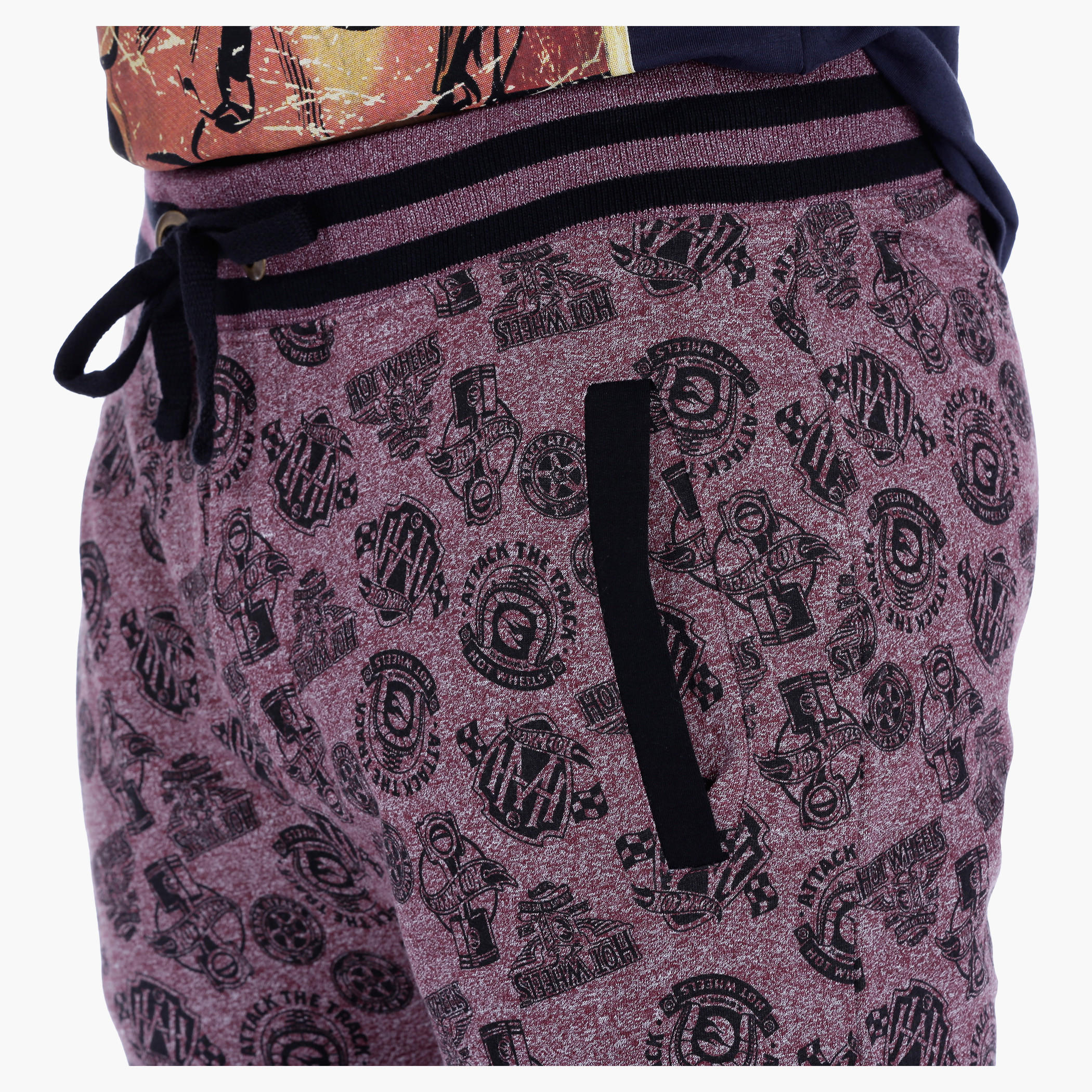 Hot Wheels Printed Jog Pants-men-clothing-bottoms-joggers-image-4