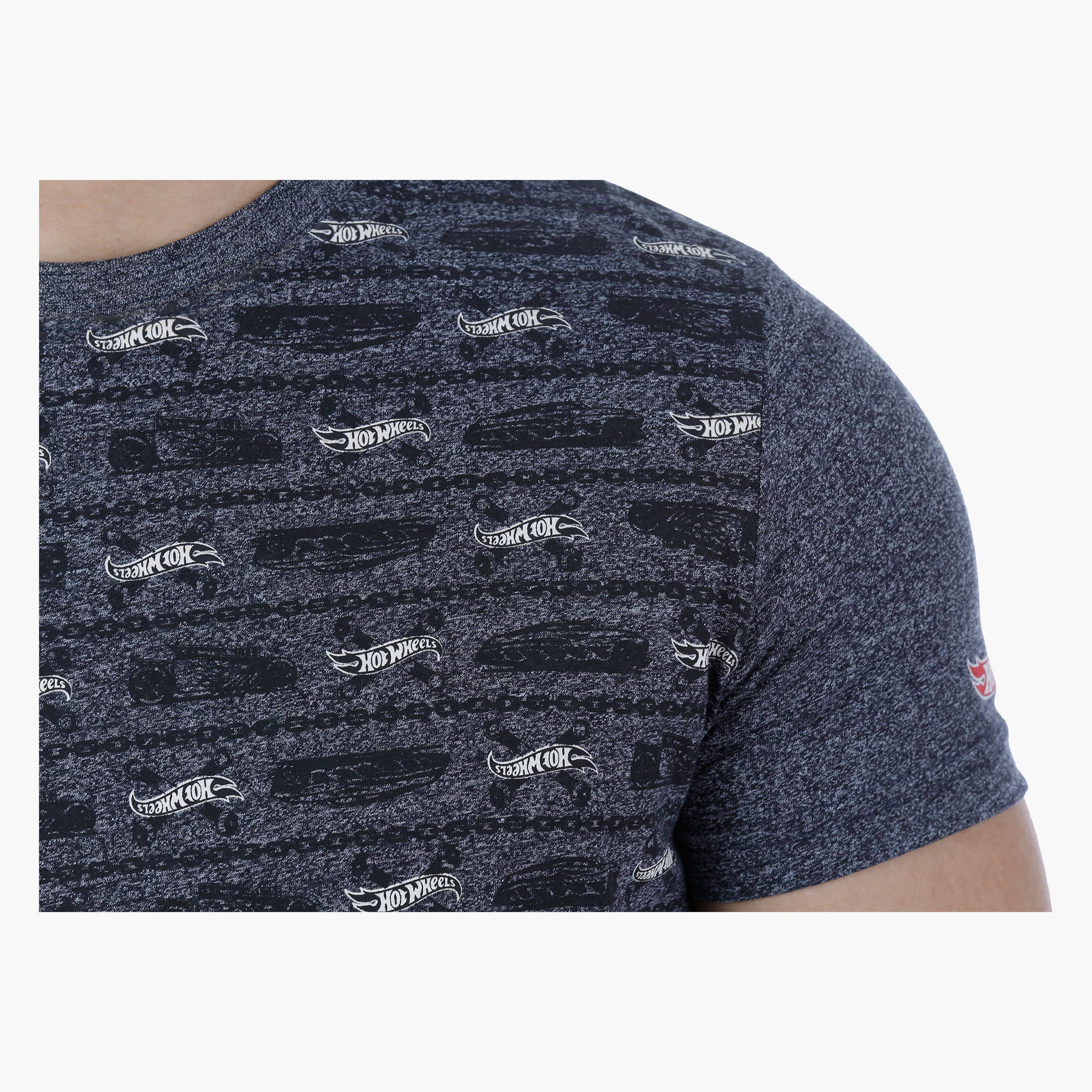 Hot Wheels Printed T-Shirt with Short Sleeves-men-clothing-tshirtsandpolos-tshirts-image-4