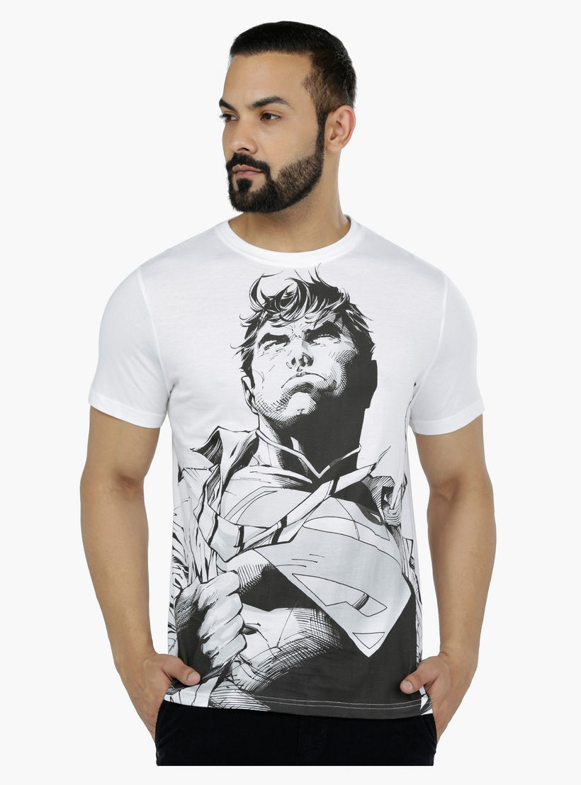 Superman Printed T-Shirt-men-clothing-tshirtsandpolos-tshirts-image-1