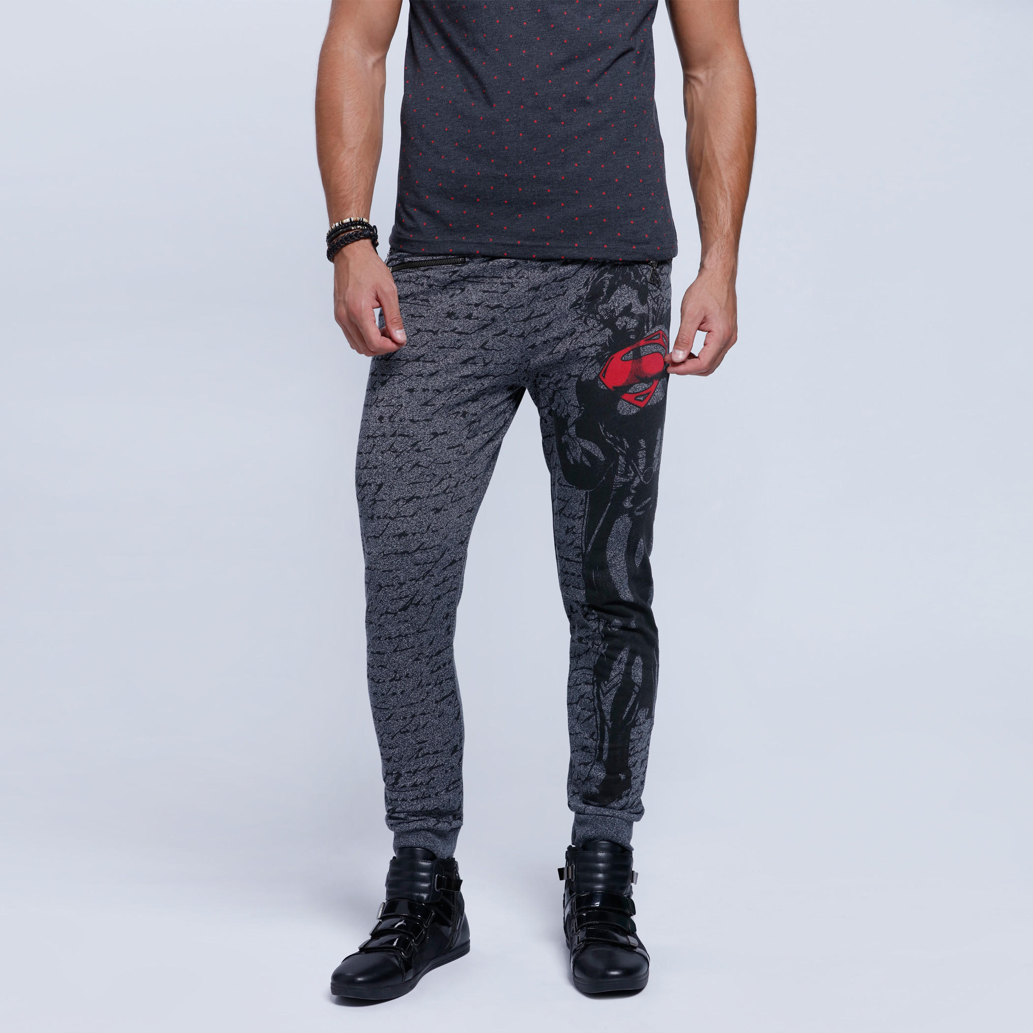Printed Full Length Jog Pants with Pocket Detail-men-clothing-bottoms-joggers-image-1