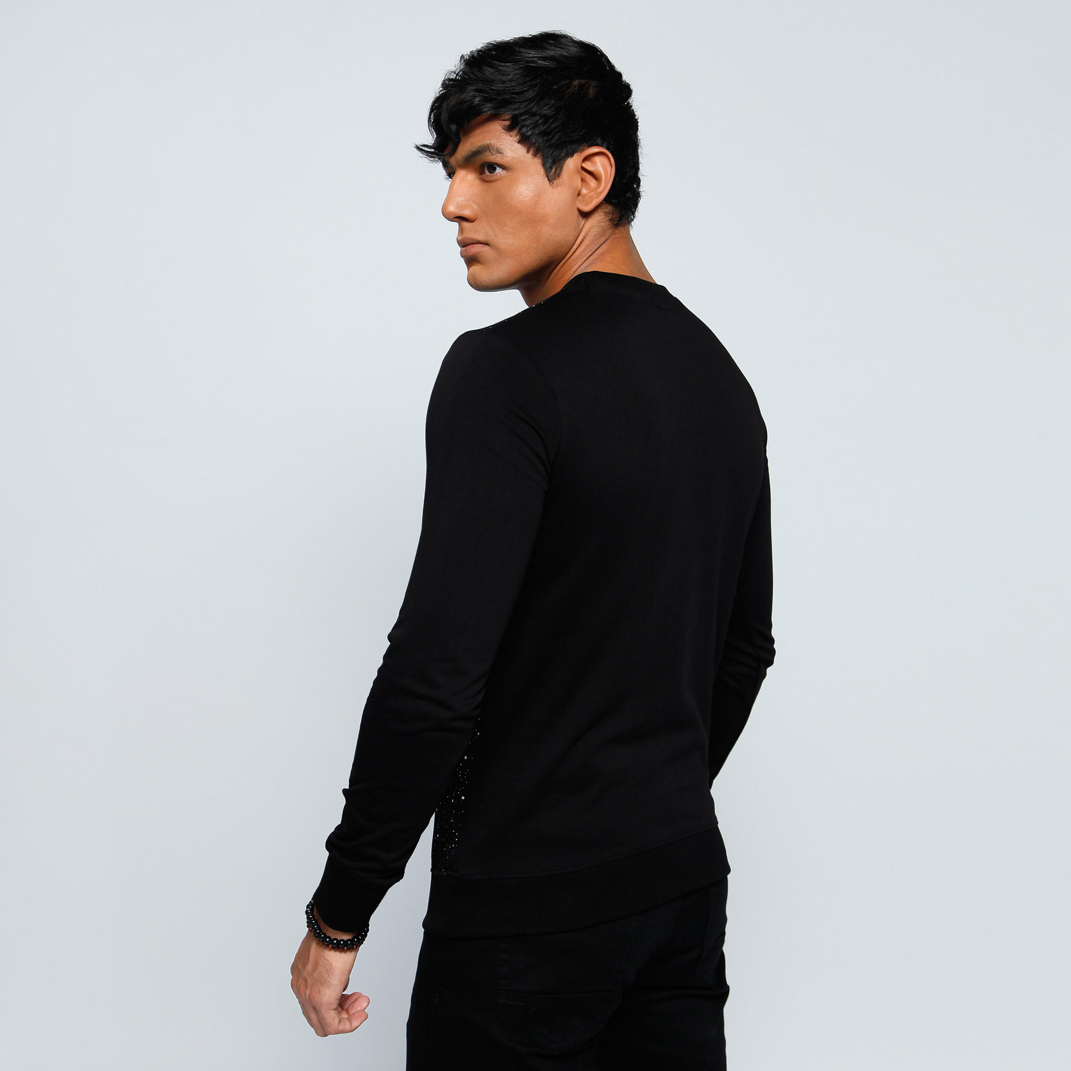Printed Sweatshirt with Crew Neck and Long Sleeves-men-winterwear-hoodiesandsweatshirts-image-4