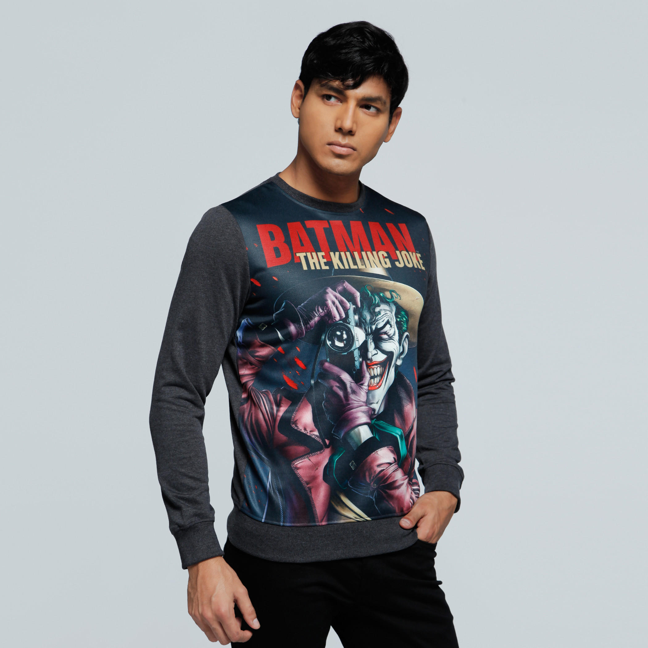 Printed Sweatshirt with Long Sleeves-men-winterwear-hoodiesandsweatshirts-image-5