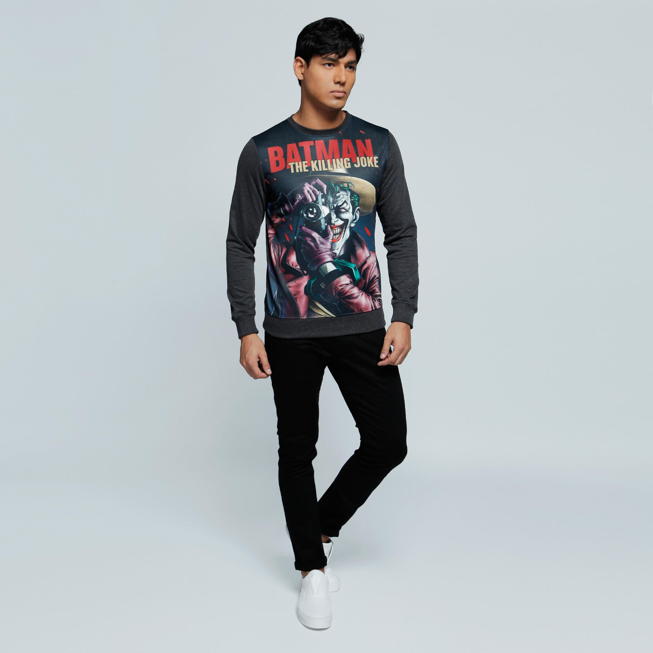 Printed Sweatshirt with Long Sleeves-men-winterwear-hoodiesandsweatshirts-image-1