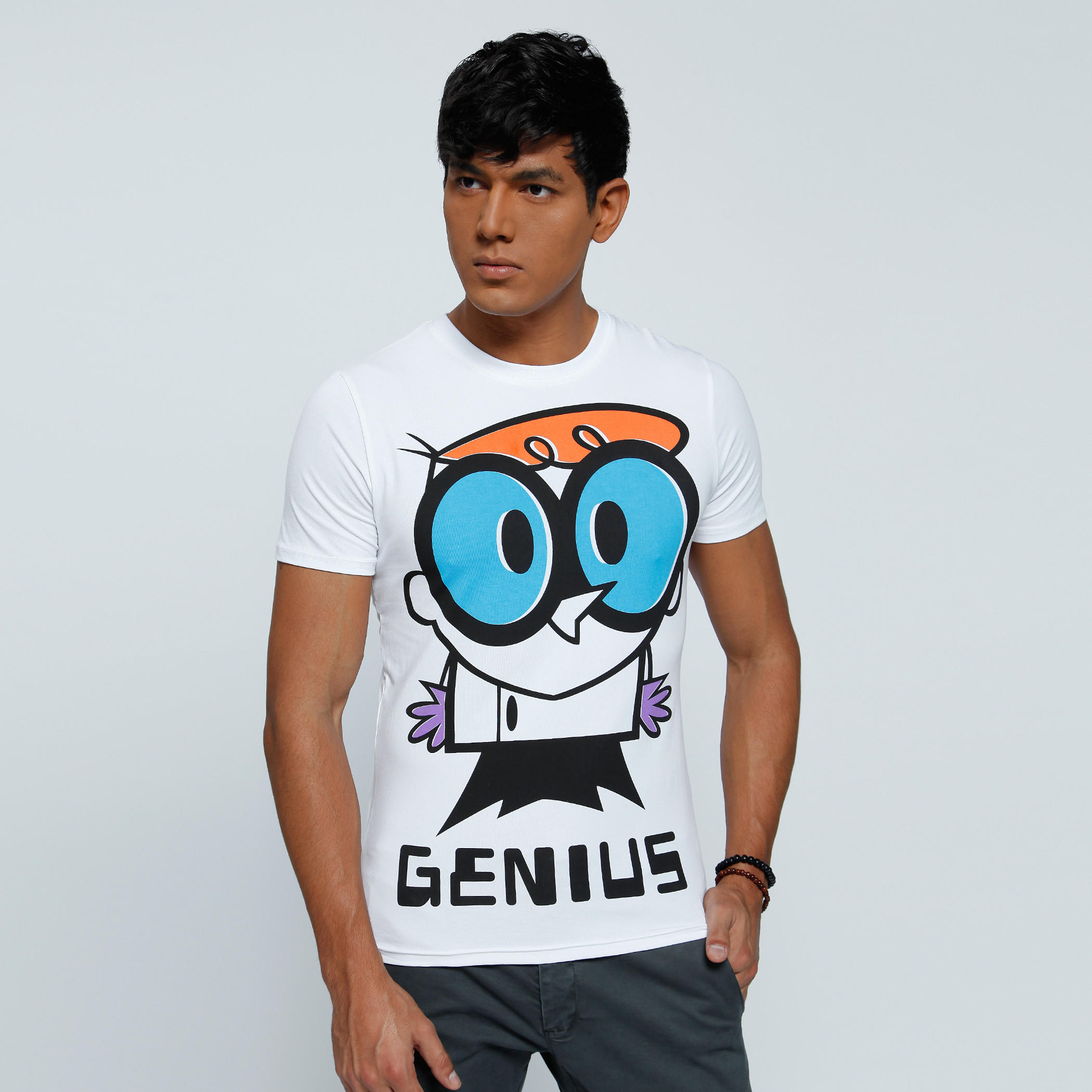 Printed T-Shirt with Crew Neck and Short Sleeves-men-clothing-tshirtsandpolos-tshirts-image-1