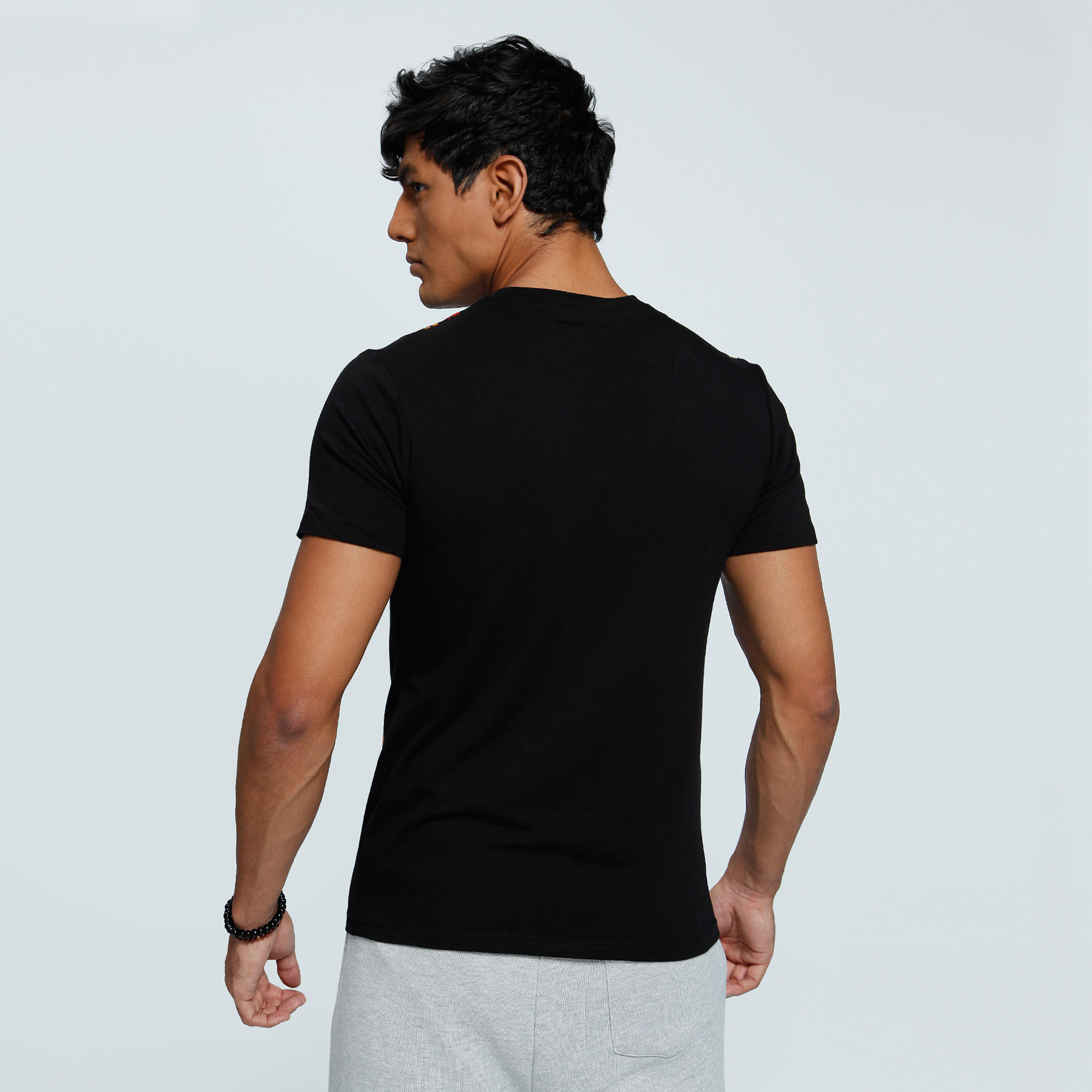 Printed T-Shirt with Crew Neck and Short Sleeves-men-clothing-tshirtsandpolos-tshirts-image-2
