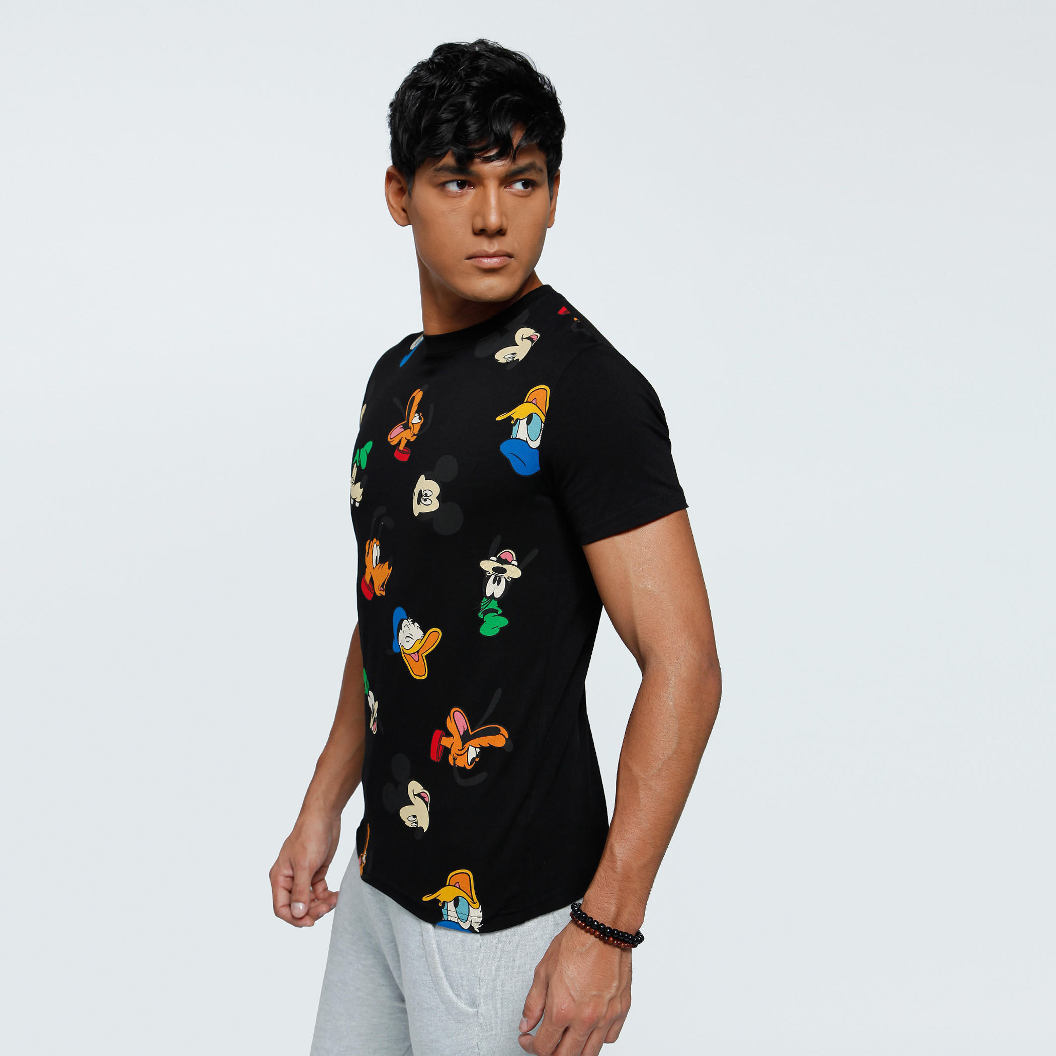 Printed T-Shirt with Crew Neck and Short Sleeves-men-clothing-tshirtsandpolos-tshirts-image-3