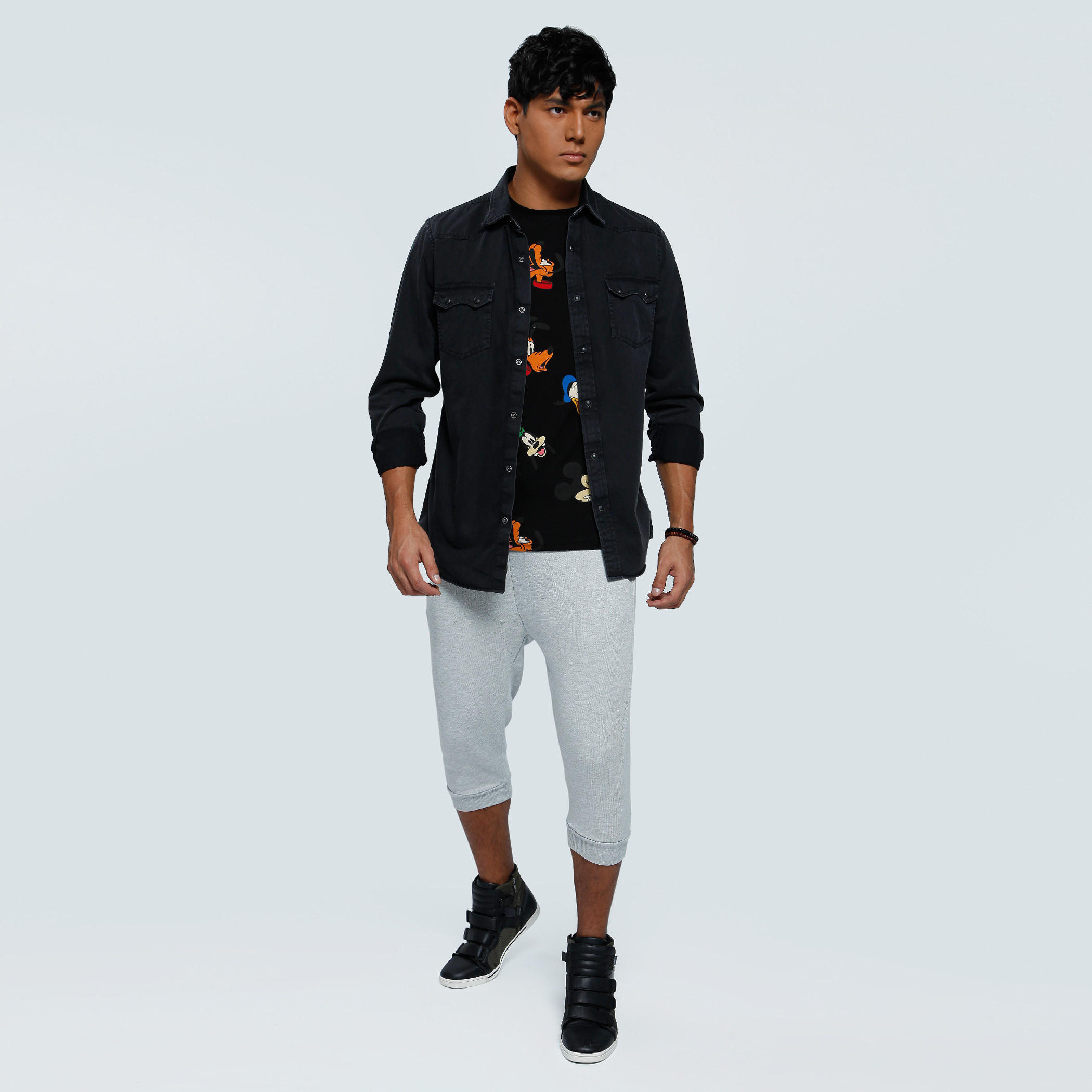Printed T-Shirt with Crew Neck and Short Sleeves-men-clothing-tshirtsandpolos-tshirts-image-5