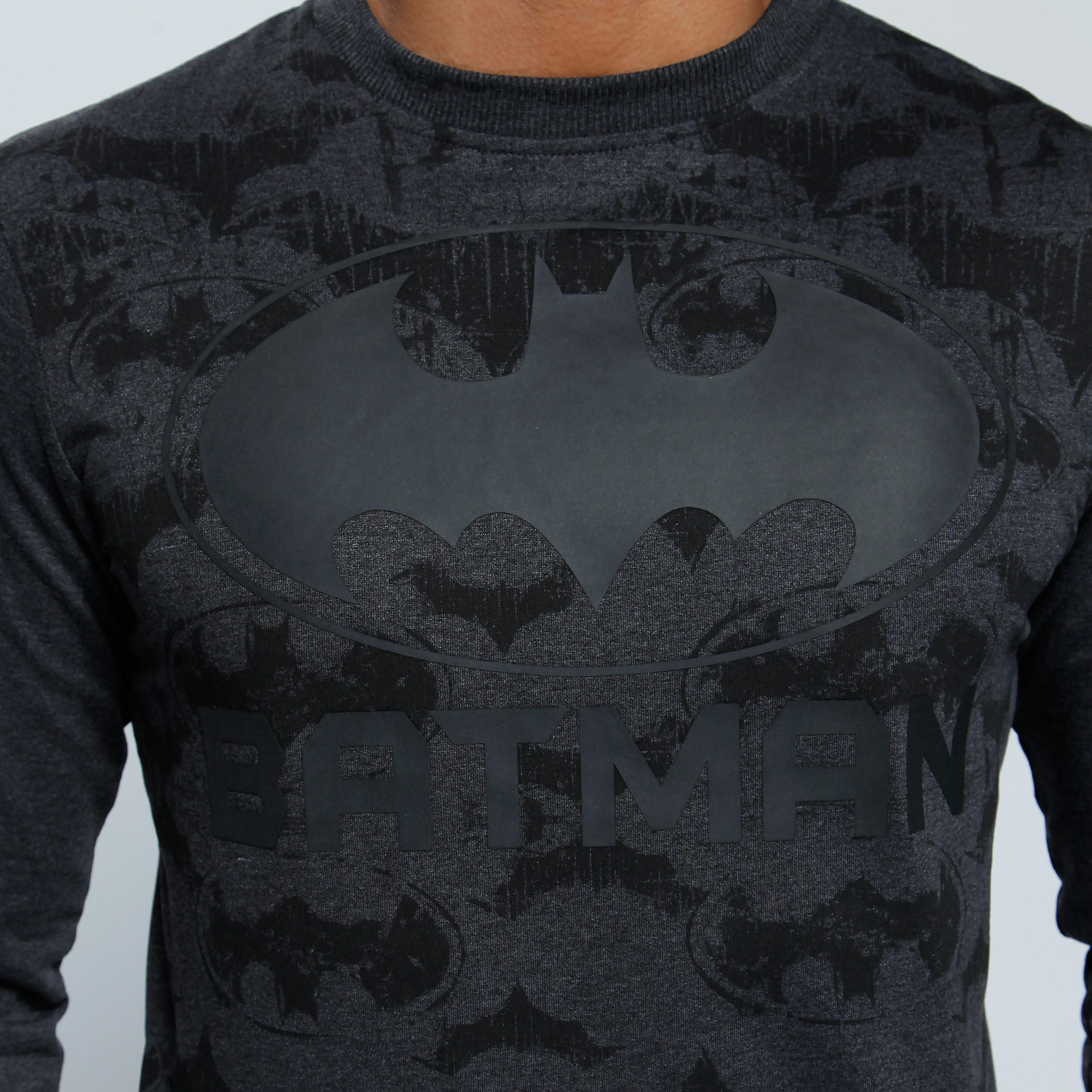 Printed Sweatshirt with Crew Neck and Long Sleeves-men-winterwear-hoodiesandsweatshirts-image-4