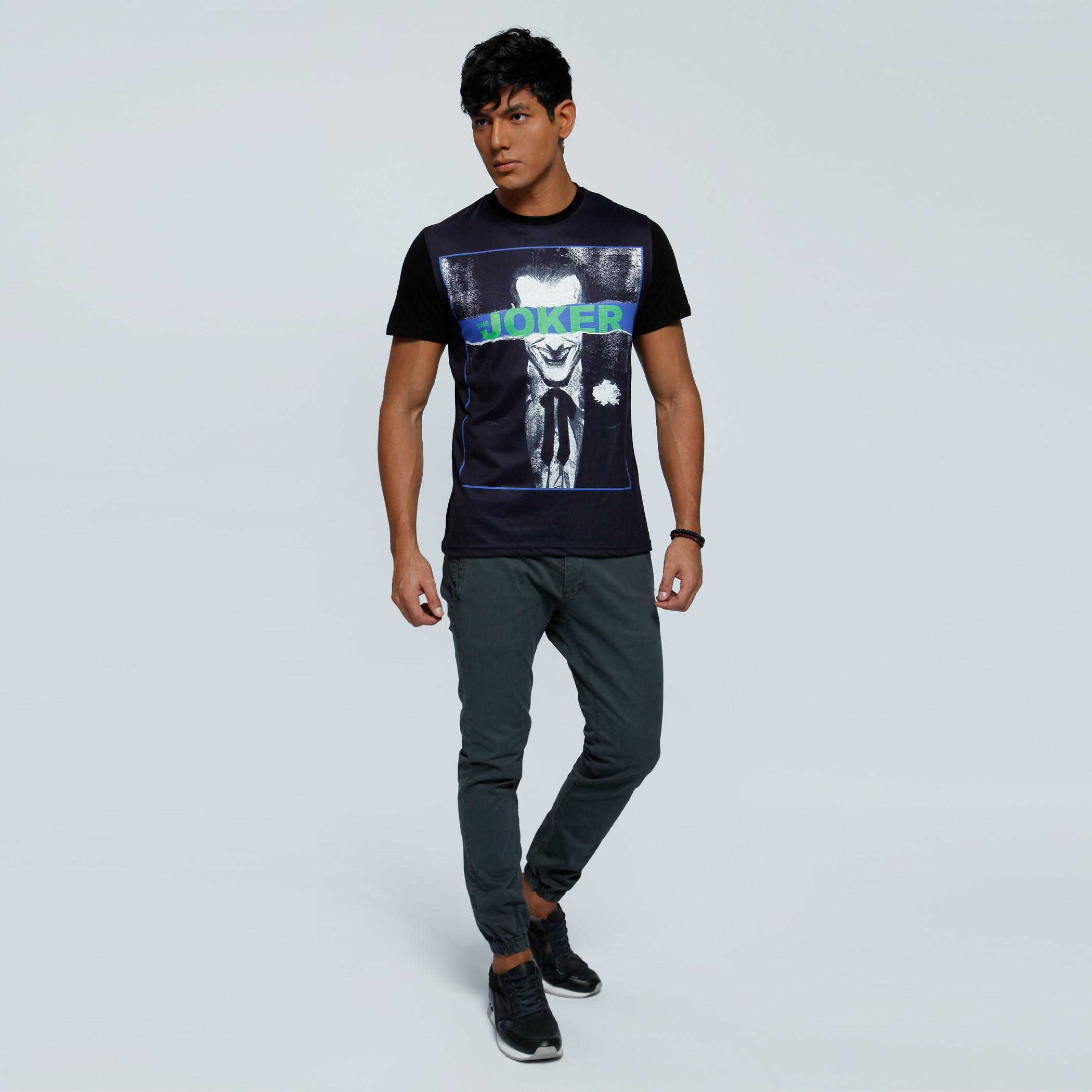 Printed T-Shirt with Crew Neck and Short Sleeves-men-clothing-tshirtsandpolos-tshirts-image-5