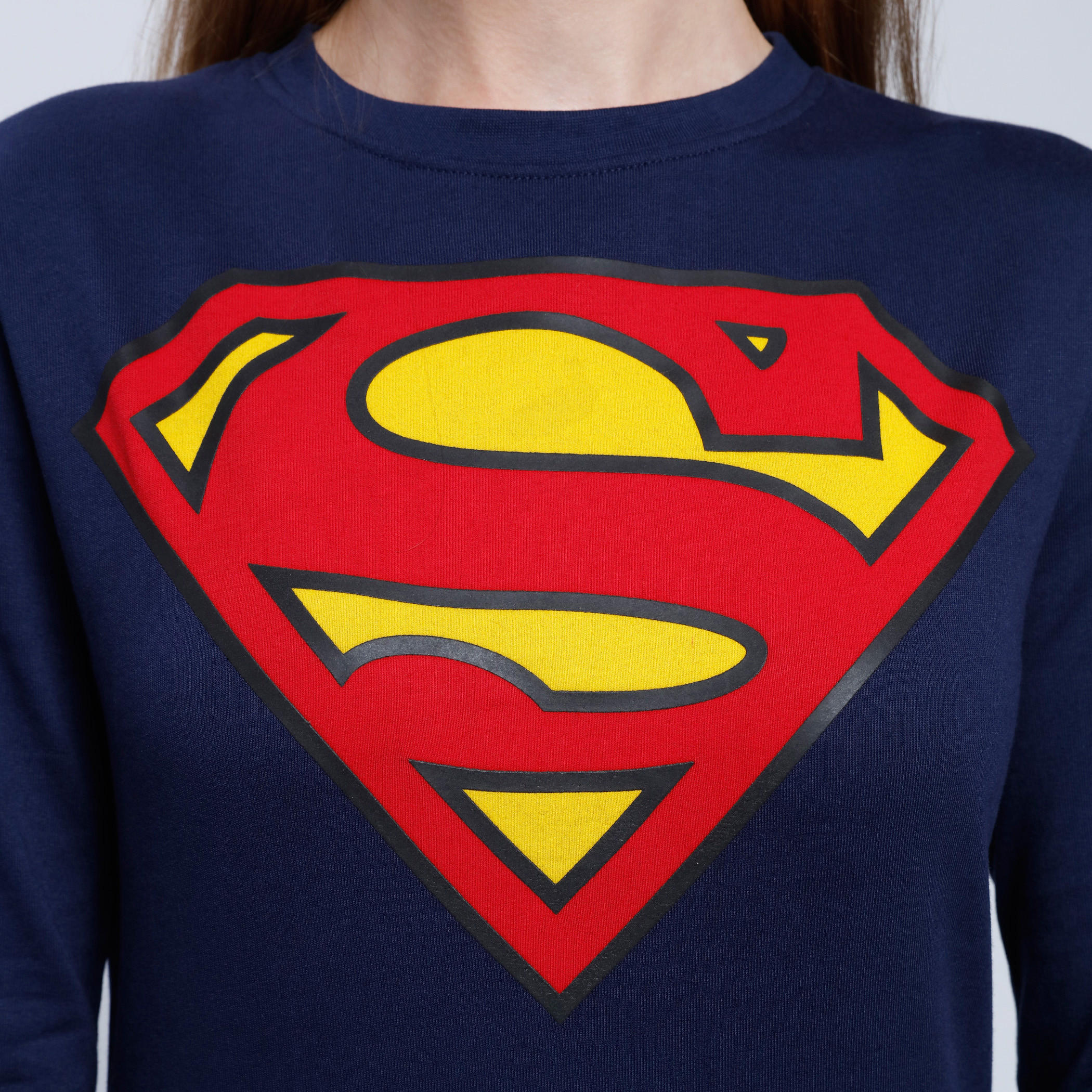 Printed Sweatshirt with Round Neck and Long Sleeves-women-winterwear-hoodiesandsweatshirts-sweatshirts-image-4