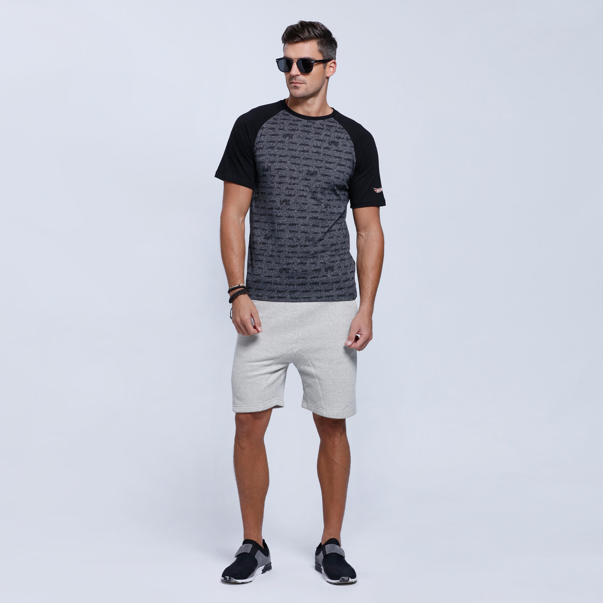 Printed T-Shirt with Crew Neck and Short Sleeves-men-clothing-tshirtsandpolos-tshirts-image-5