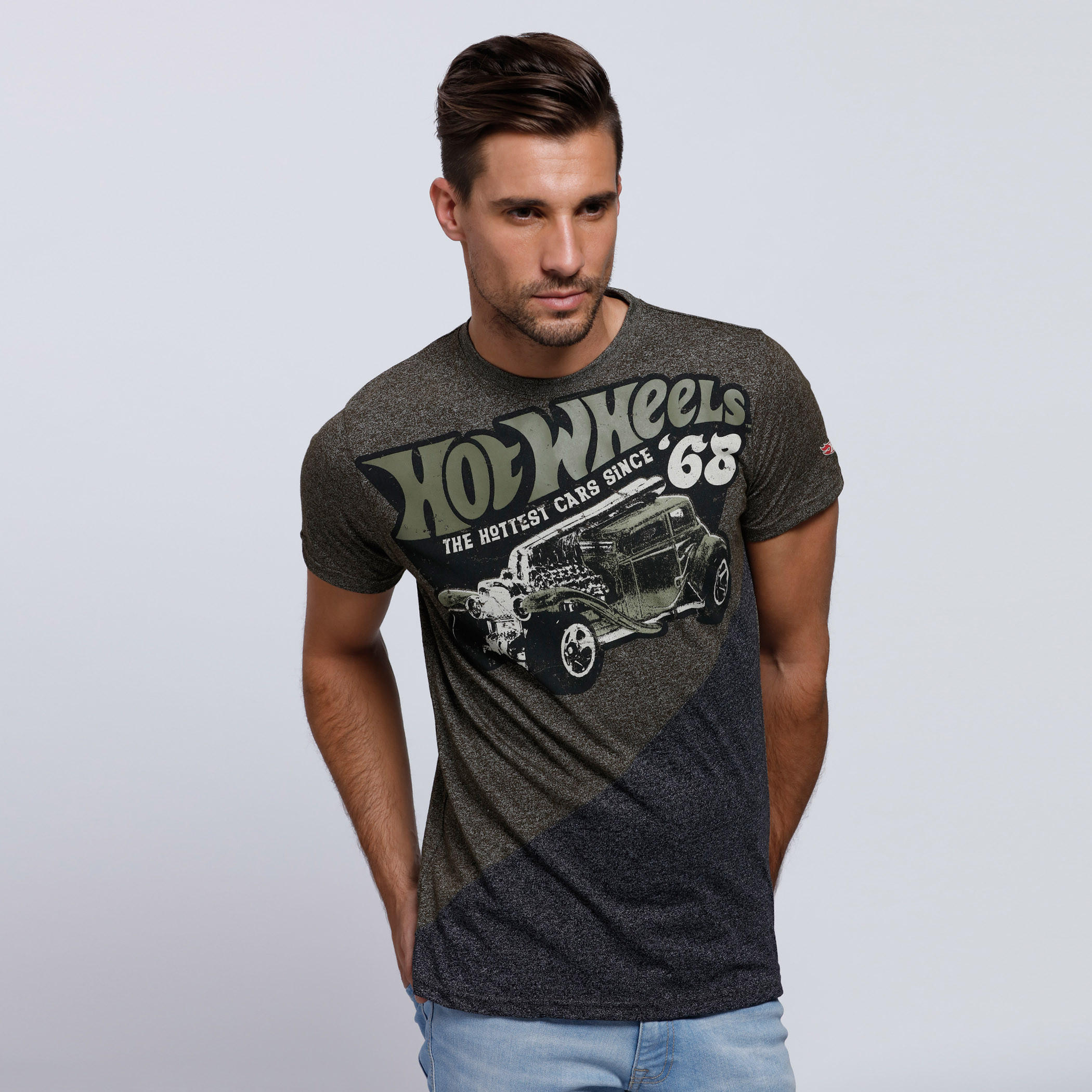 Hot Wheels Printed Short Sleeves T-Shirt with Crew Neck-men-clothing-tshirtsandpolos-tshirts-image-1